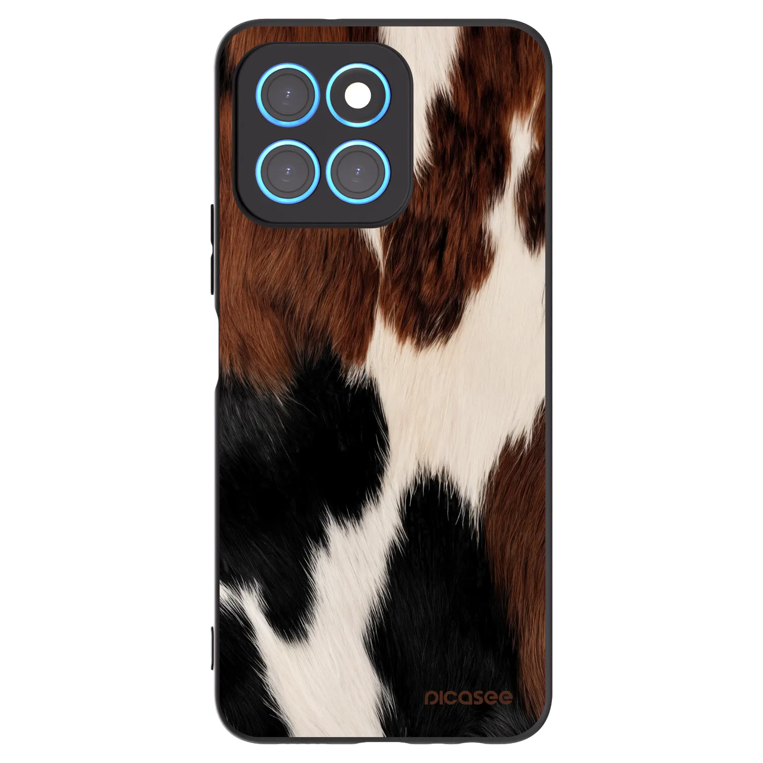 Picasee husă neagră din silicon pentru Honor X6 - Rodeo