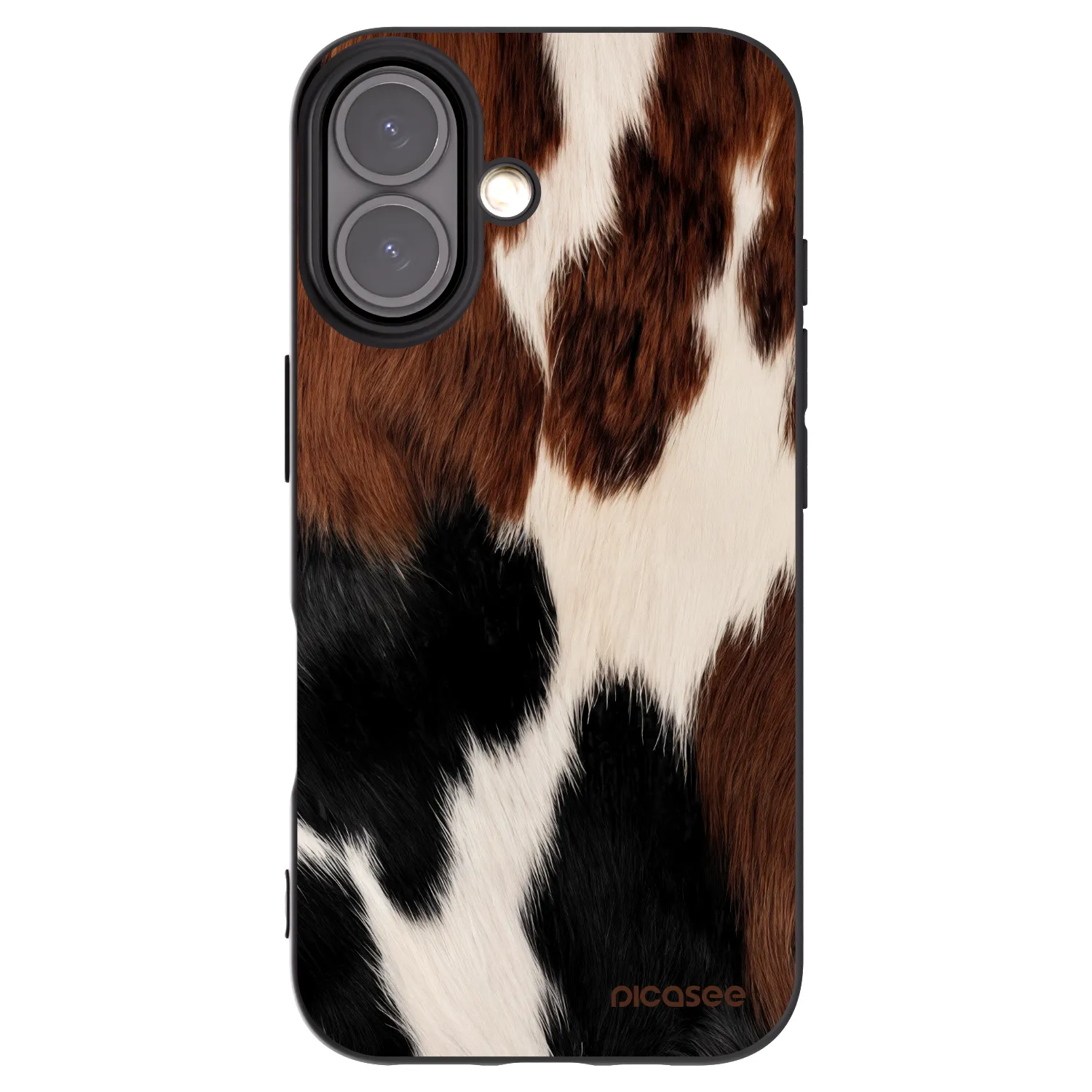 Picasee husă neagră din silicon pentru Apple iPhone 16 - Rodeo
