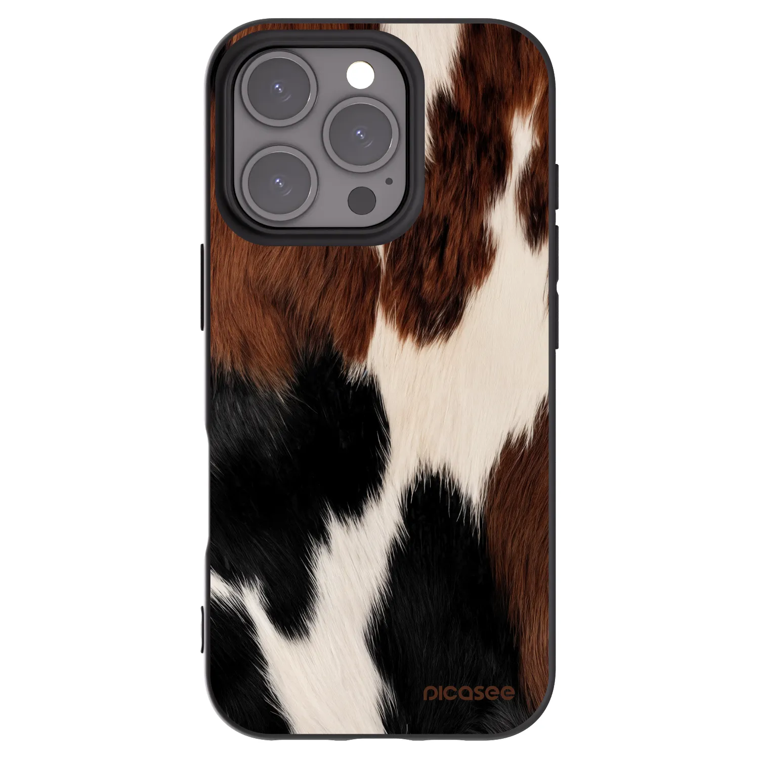 Picasee husă neagră din silicon pentru Apple iPhone 16 Pro - Rodeo