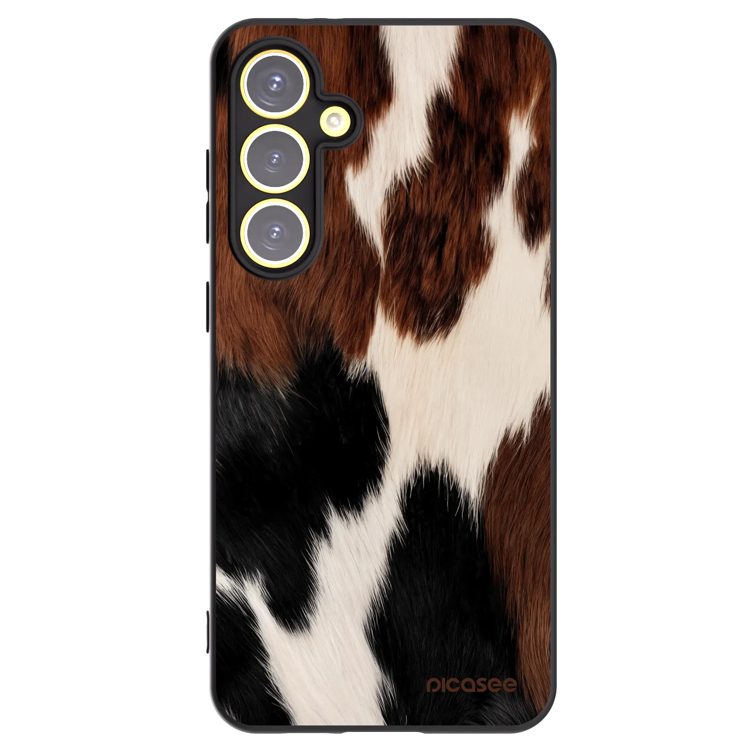 Picasee husă neagră din silicon pentru Samsung Galaxy S24 FE S721B - Rodeo