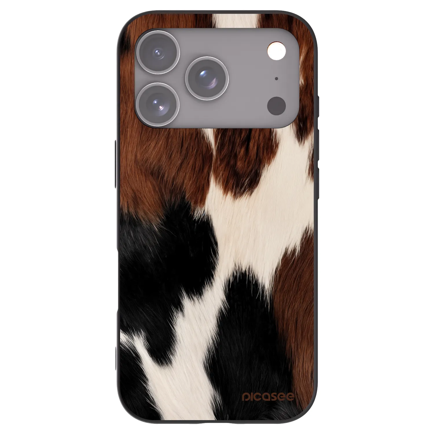 Picasee husă neagră din silicon pentru Apple iPhone 17 Pro - Rodeo