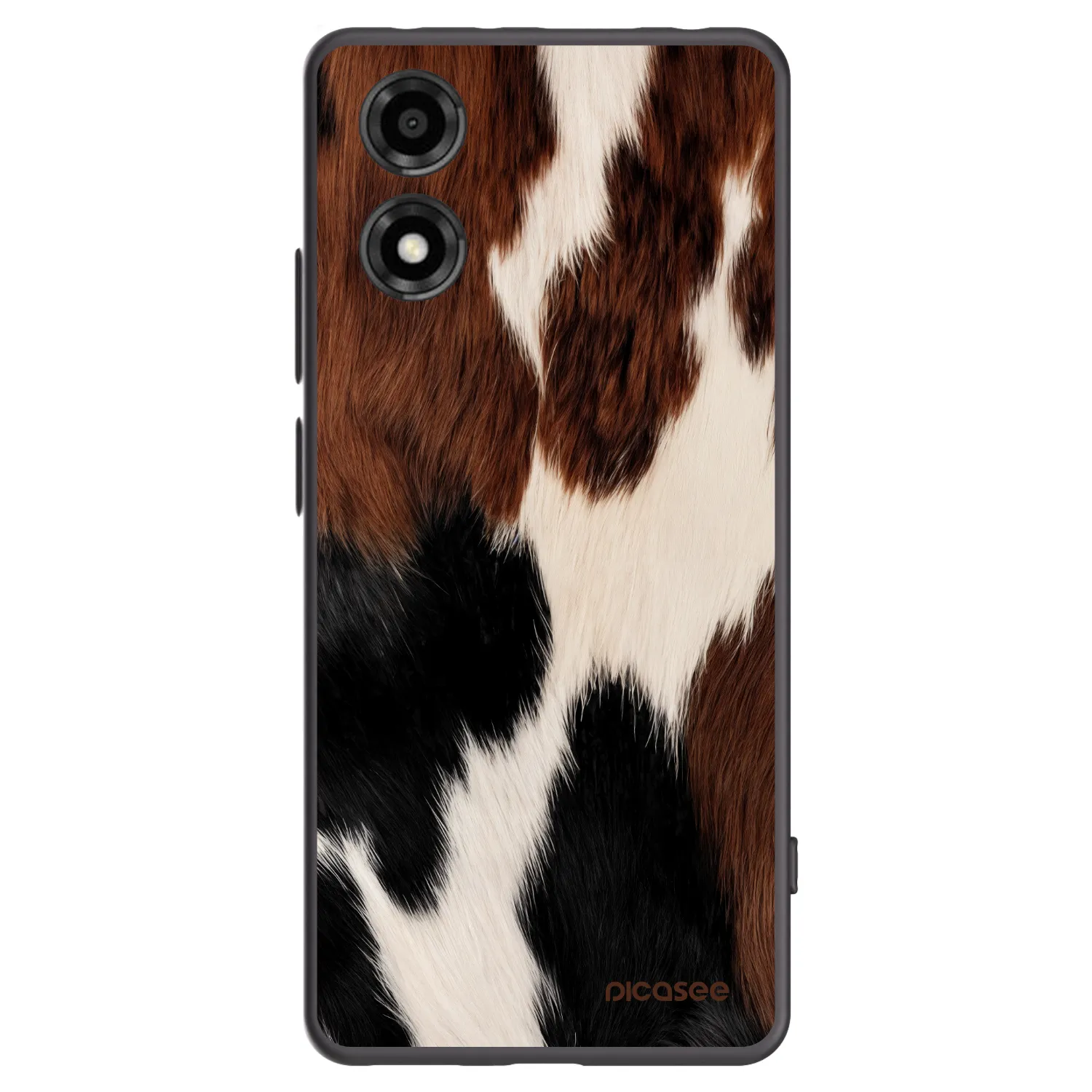 Picasee husă neagră din silicon pentru Motorola Moto E14 - Rodeo