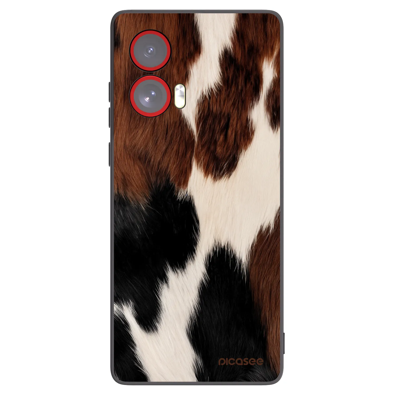 Picasee husă neagră din silicon pentru Motorola Edge 50 Fusion - Rodeo