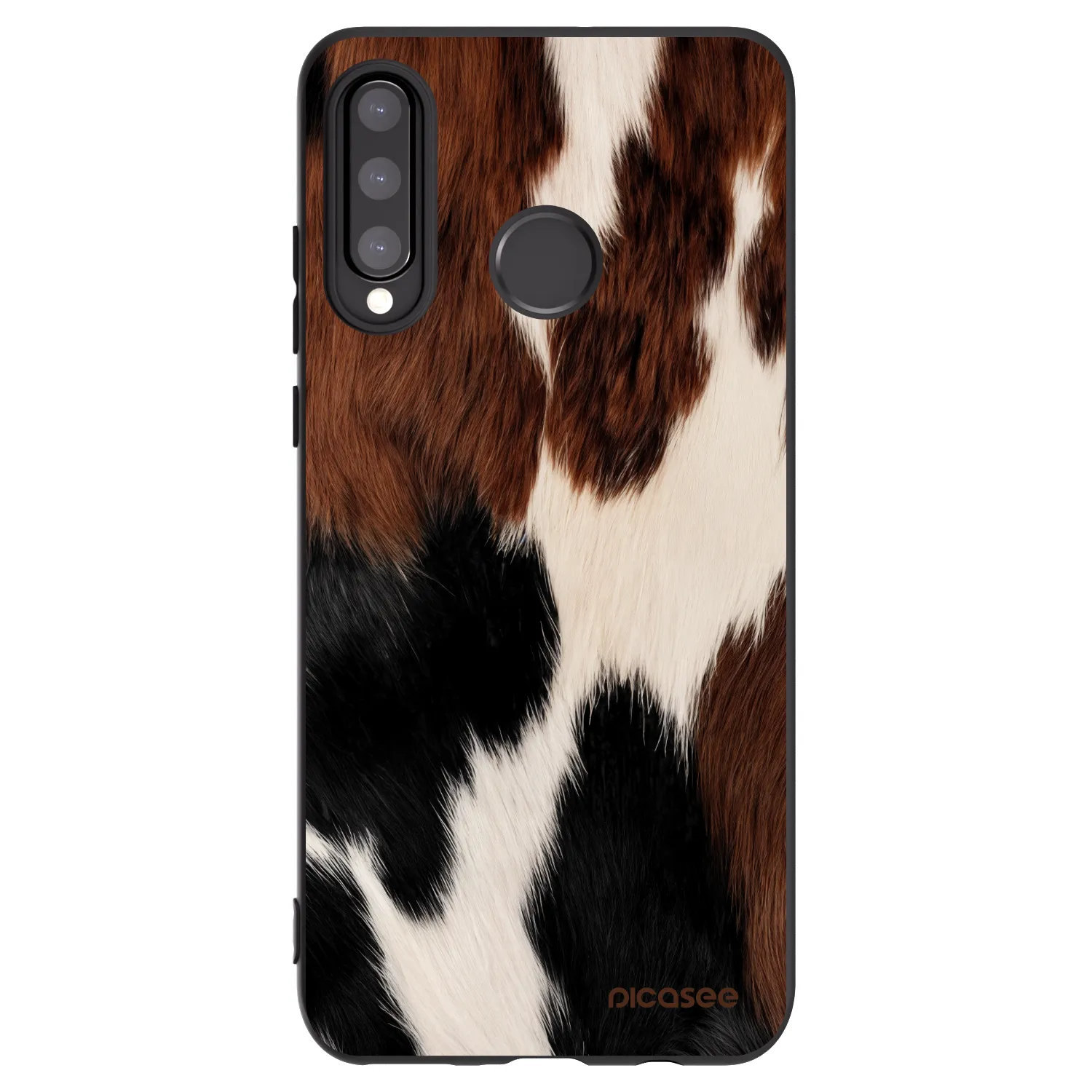 Picasee husă neagră din silicon pentru Huawei P30 Lite - Rodeo