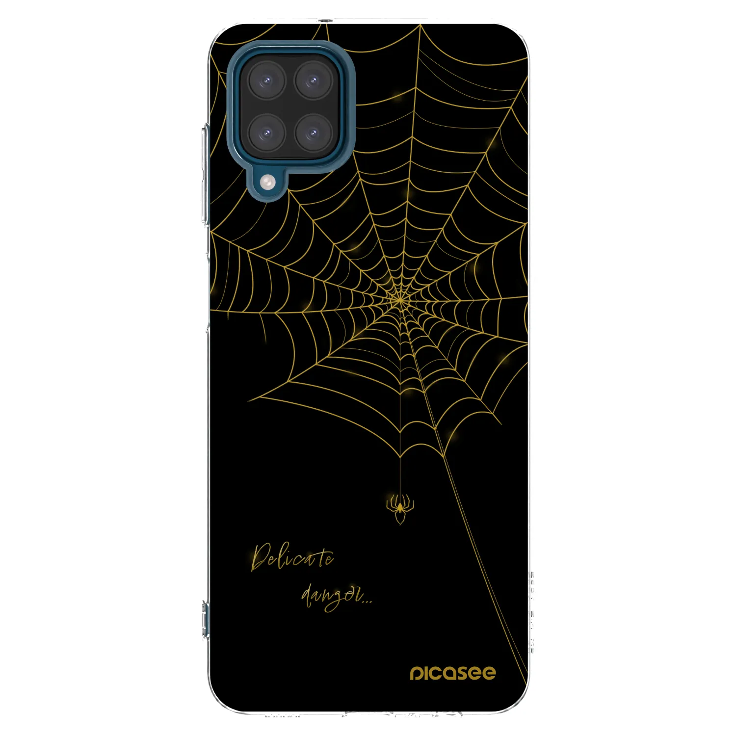 Picasee husă transparentă din silicon pentru Samsung Galaxy A12 A125F - Delicate danger