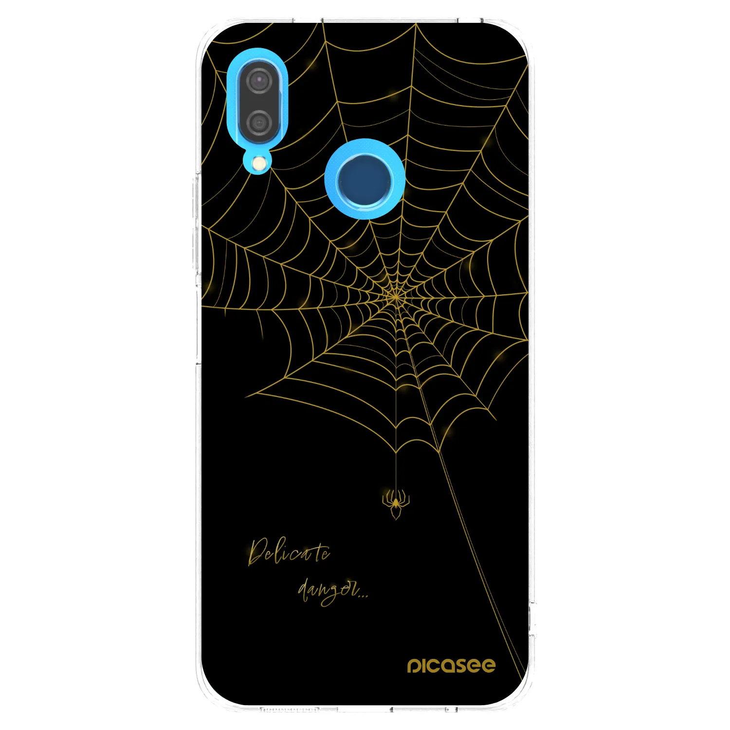 Picasee husă transparentă din silicon pentru Huawei P20 Lite - Delicate danger