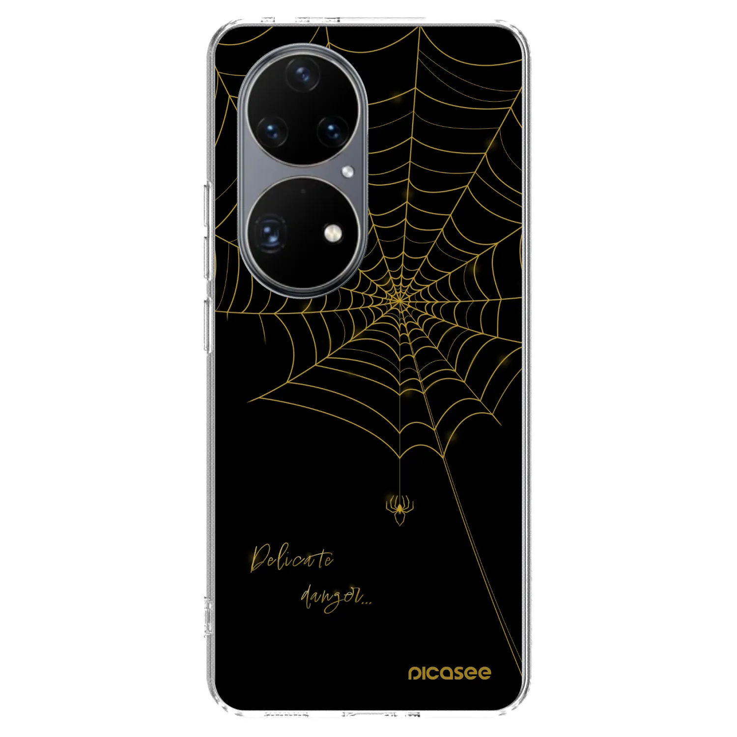 Picasee husă transparentă din silicon pentru Huawei P50 - Delicate danger