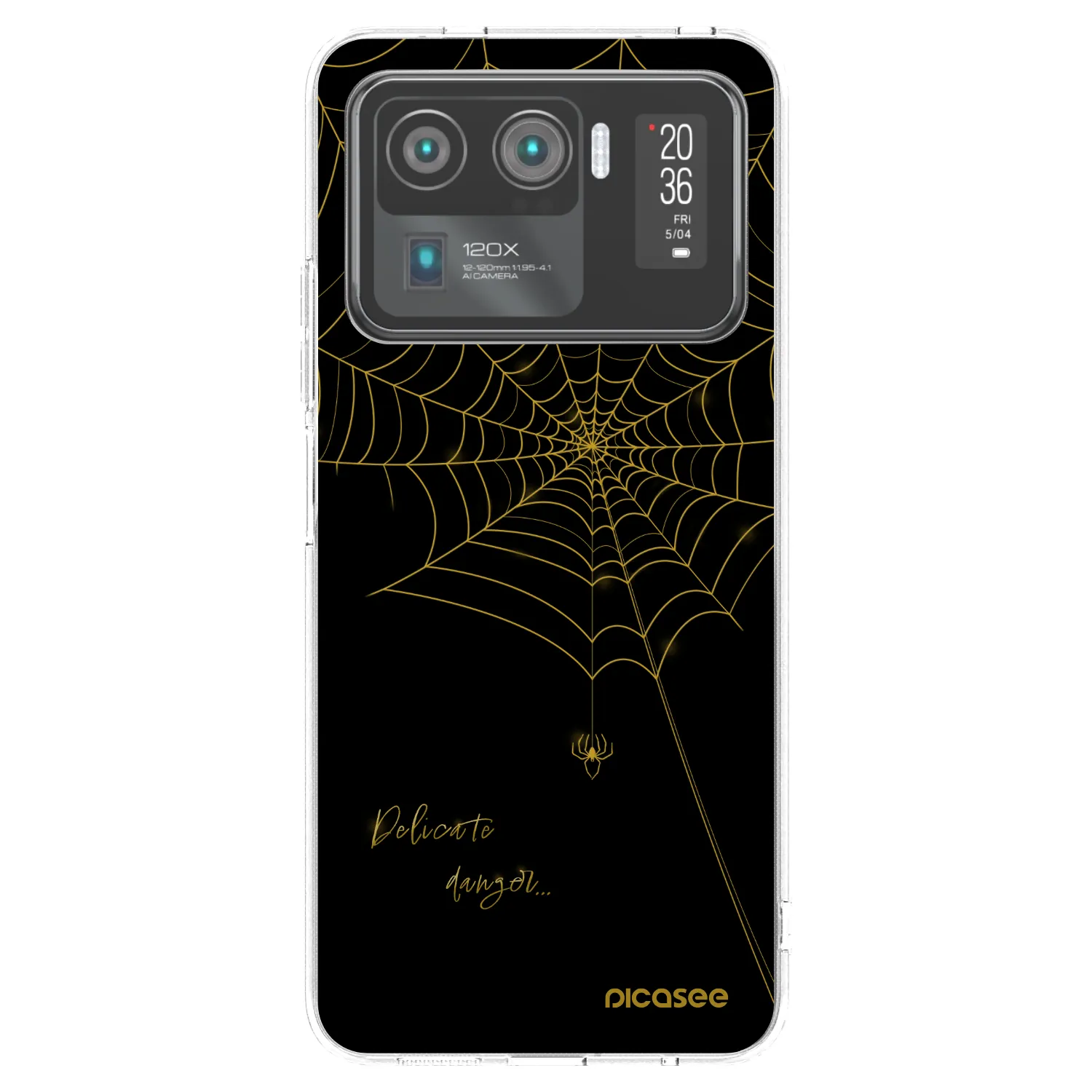 Picasee husă transparentă din silicon pentru Xiaomi Mi 11 Ultra - Delicate danger