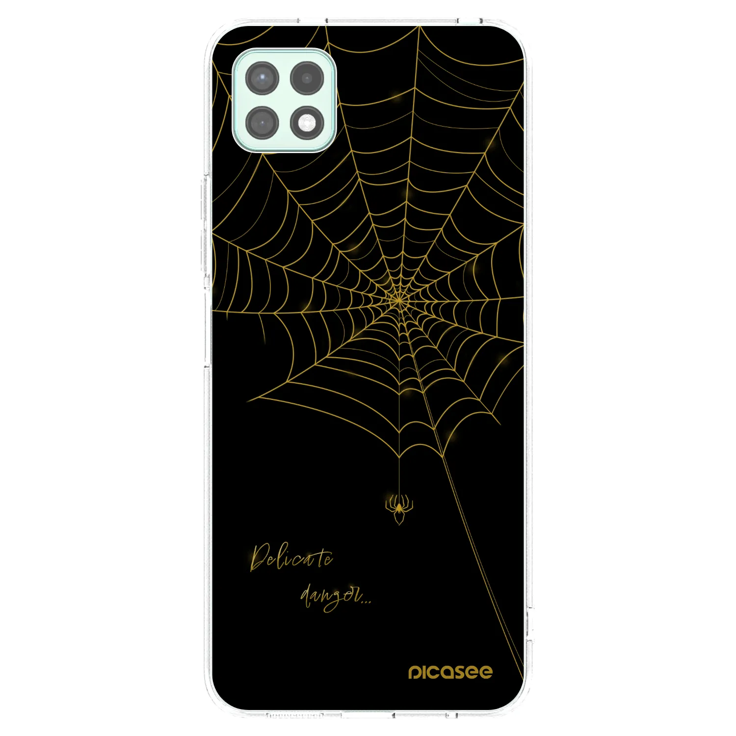Picasee husă transparentă din silicon pentru Samsung Galaxy A22 A226B 5G - Delicate danger