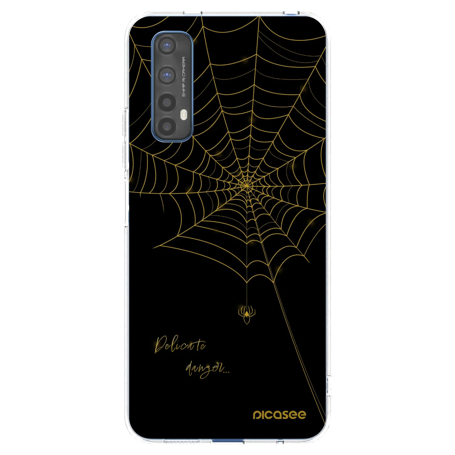 Picasee husă transparentă din silicon pentru Realme 7 - Delicate danger