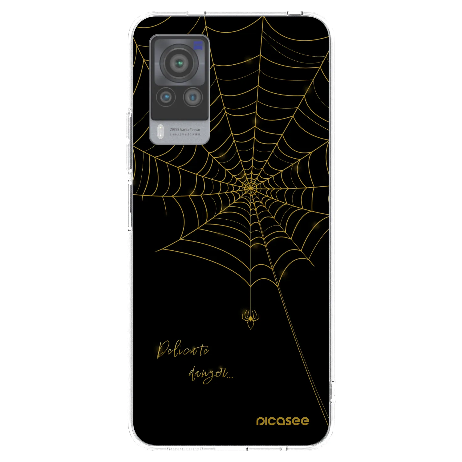 Picasee husă transparentă din silicon pentru Vivo X60 Pro 5G - Delicate danger