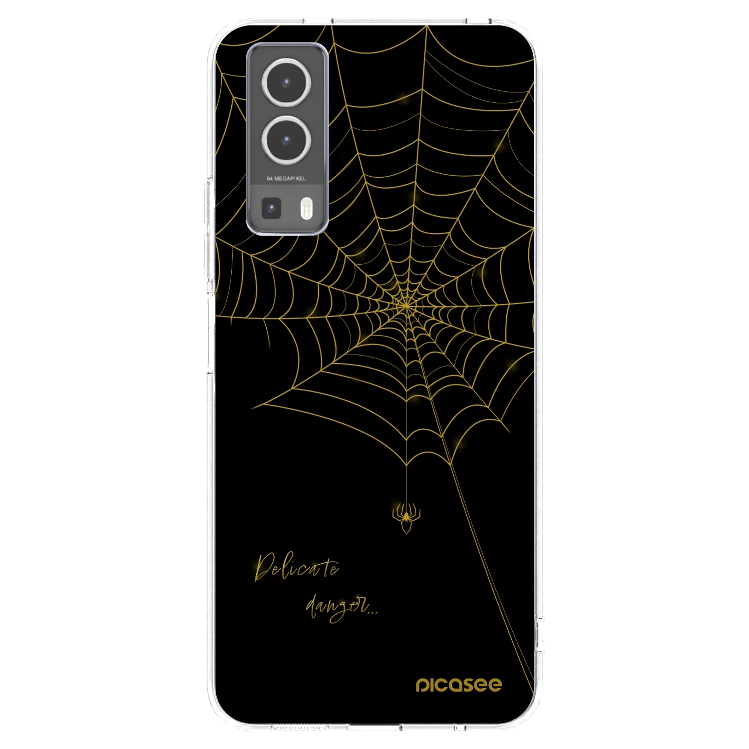 Picasee husă transparentă din silicon pentru Vivo Y72 5G - Delicate danger