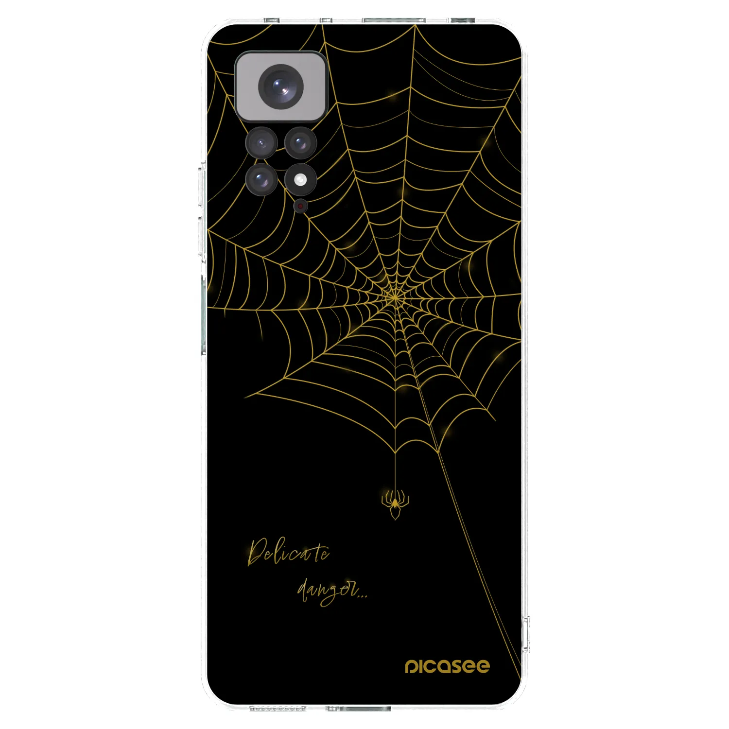 Picasee husă transparentă din silicon pentru Xiaomi Redmi Note 11 - Delicate danger