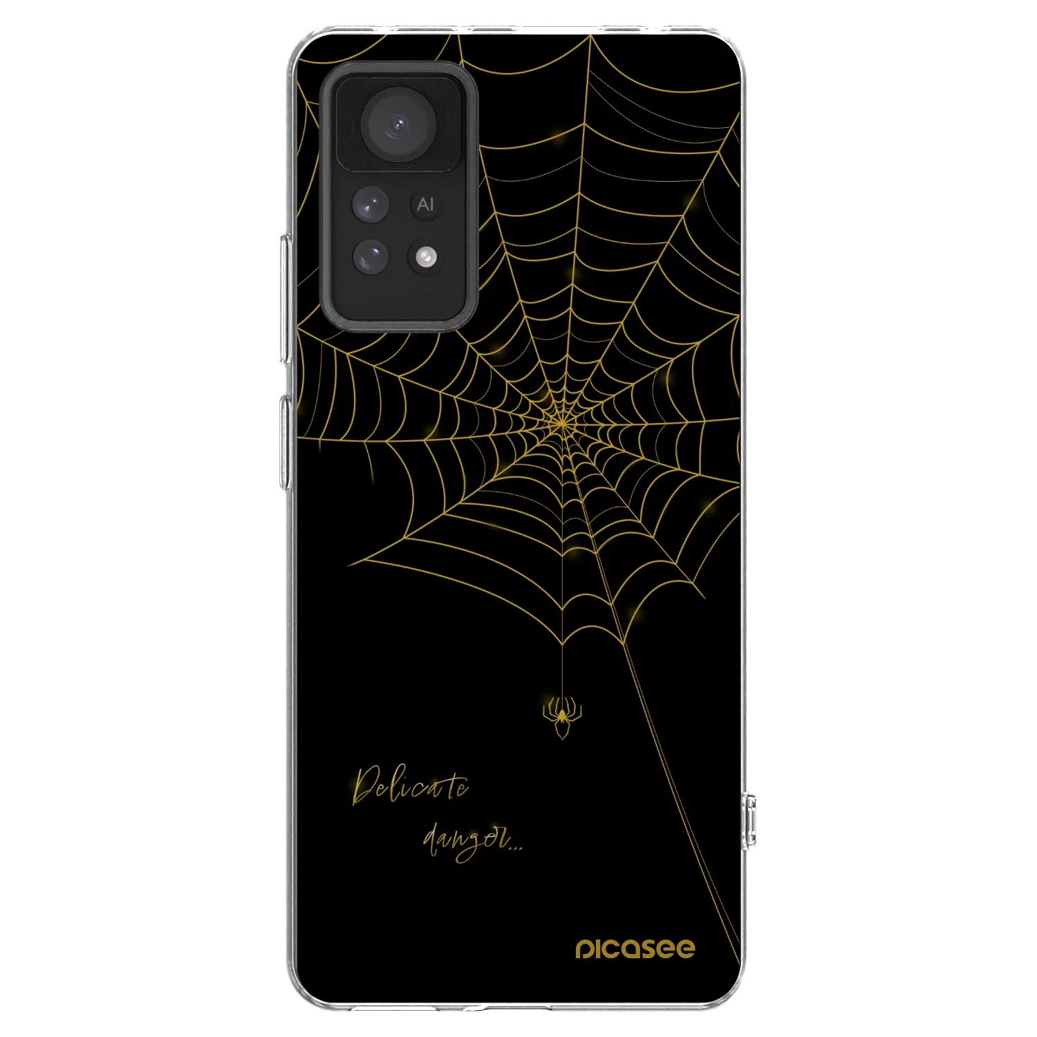 Picasee husă transparentă din silicon pentru Xiaomi Redmi Note 11 Pro 5G - Delicate danger