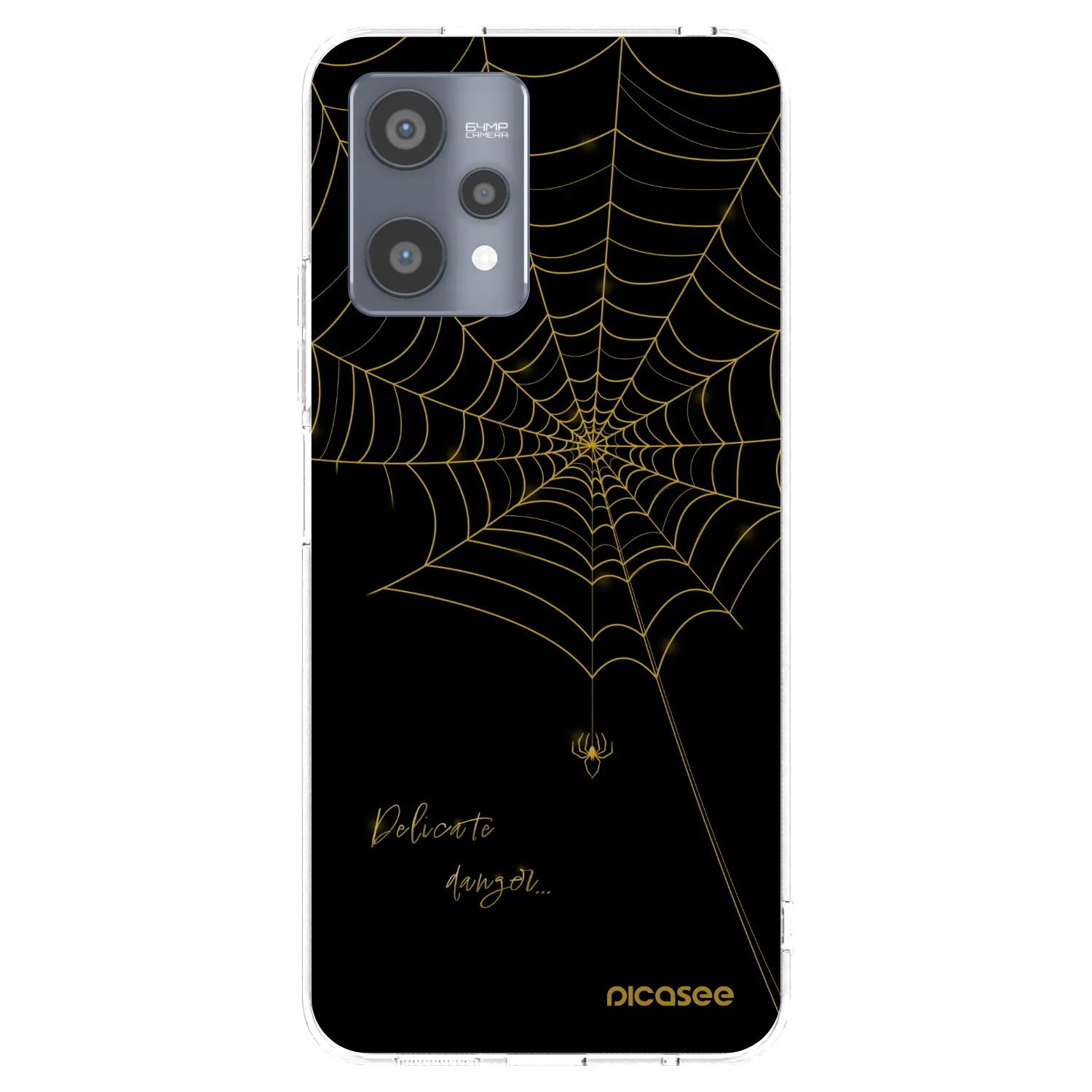 Picasee husă transparentă din silicon pentru Realme 9 Pro 5G - Delicate danger