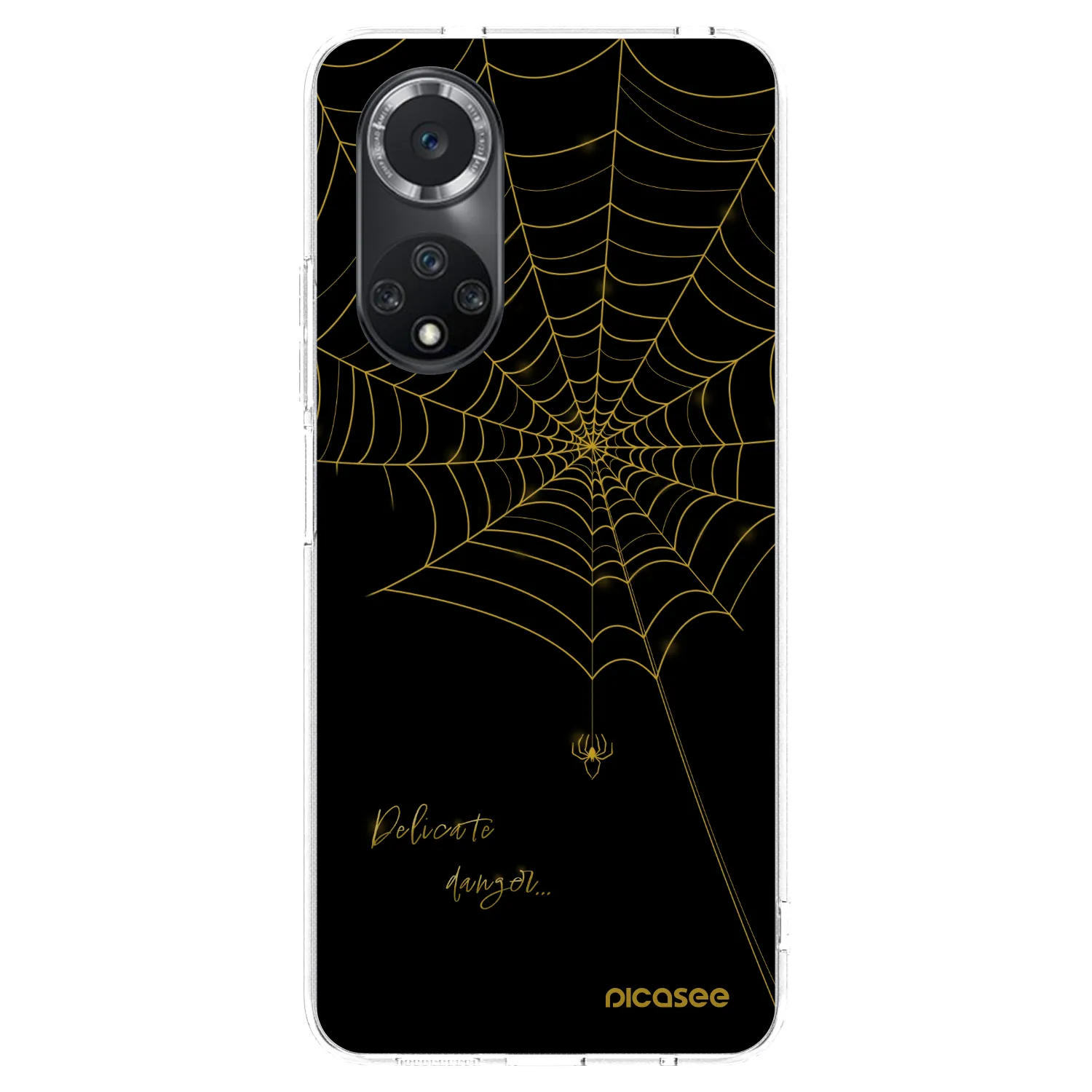 Picasee husă transparentă din silicon pentru Huawei Nova 9 SE - Delicate danger