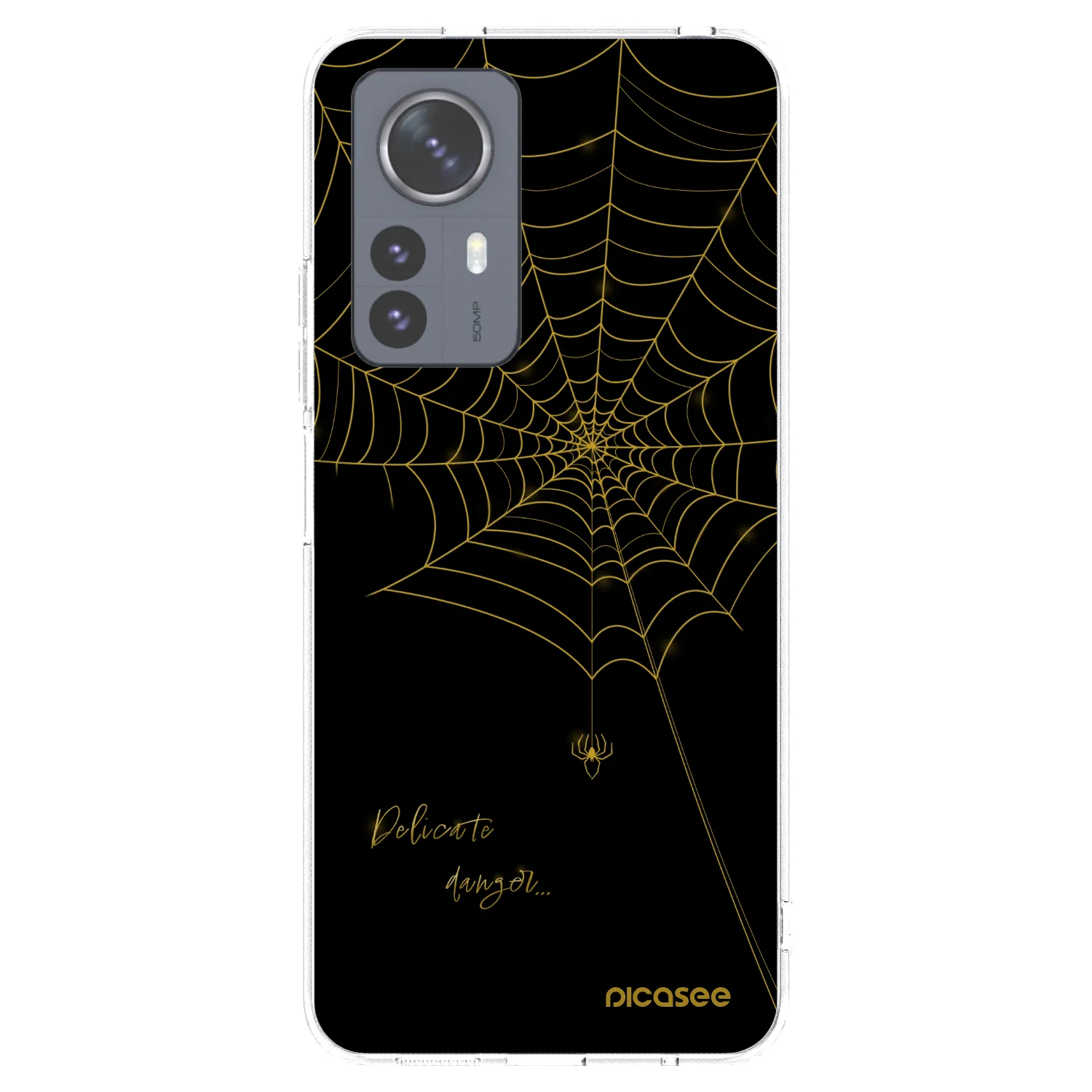Picasee husă transparentă din silicon pentru Xiaomi 12 Pro - Delicate danger