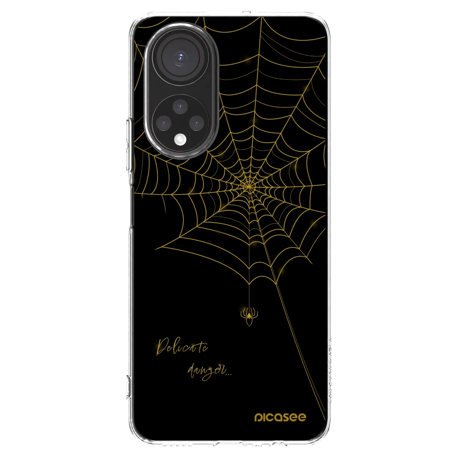 Picasee husă transparentă din silicon pentru Honor X7 - Delicate danger