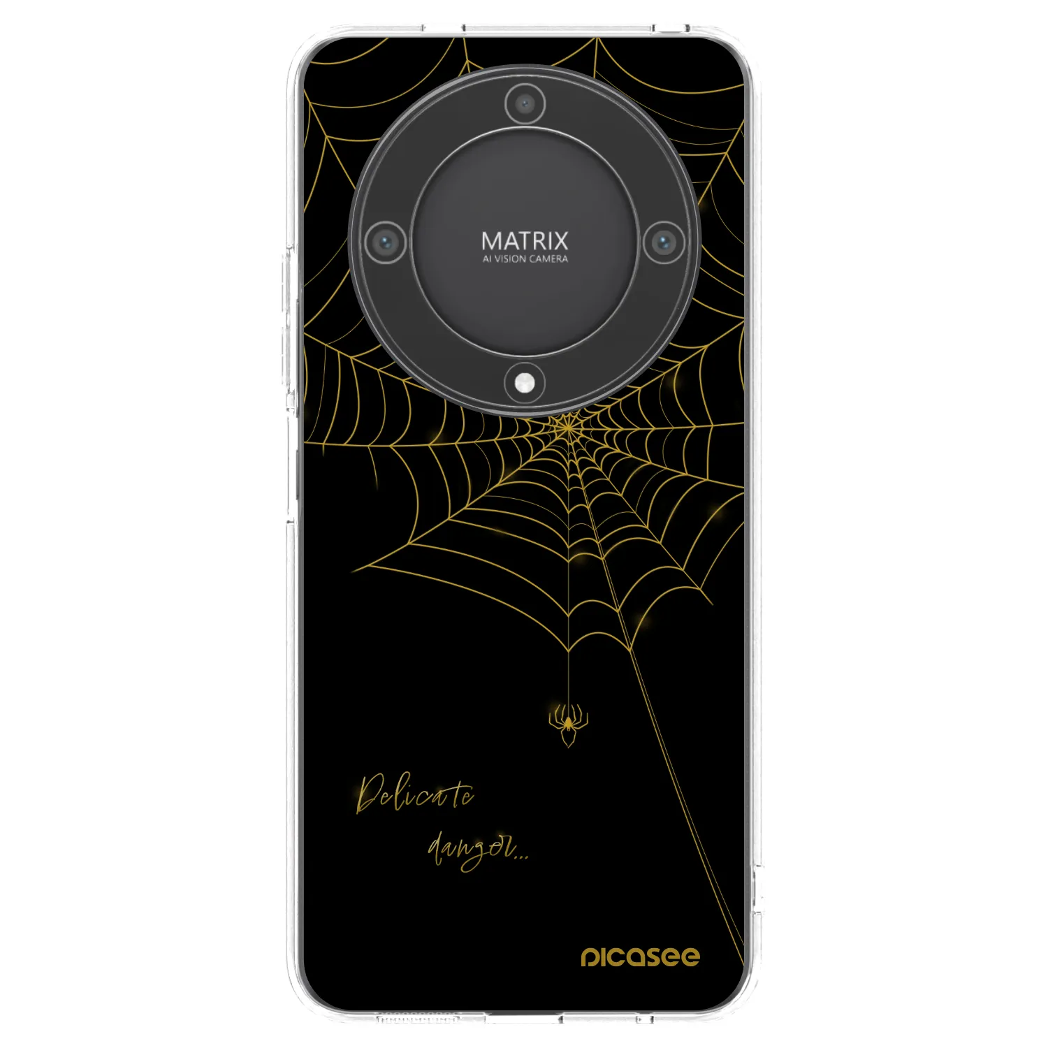 Picasee husă transparentă din silicon pentru Honor Magic5 Lite 5G - Delicate danger