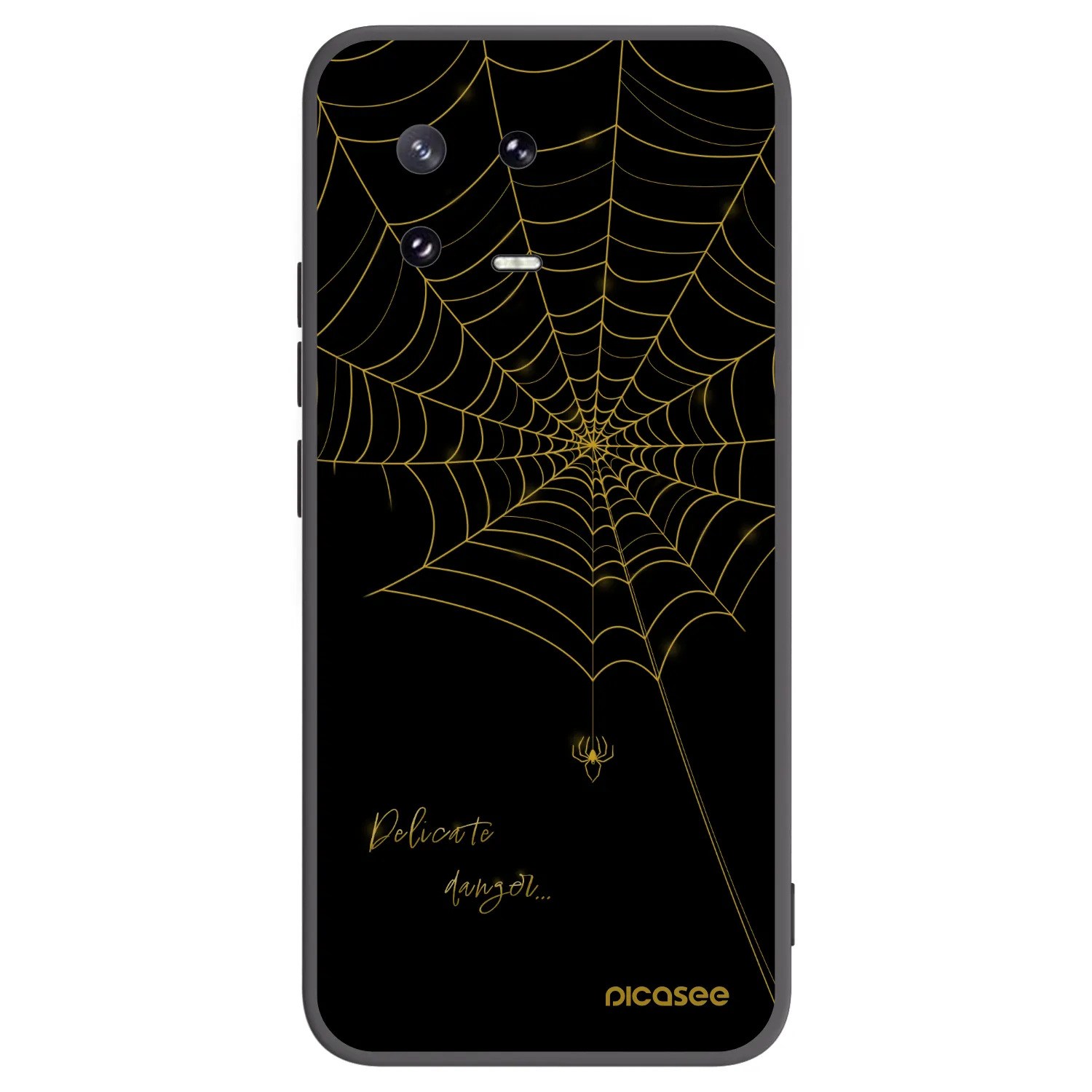 Picasee husă neagră din silicon pentru Xiaomi 13 Pro - Delicate danger
