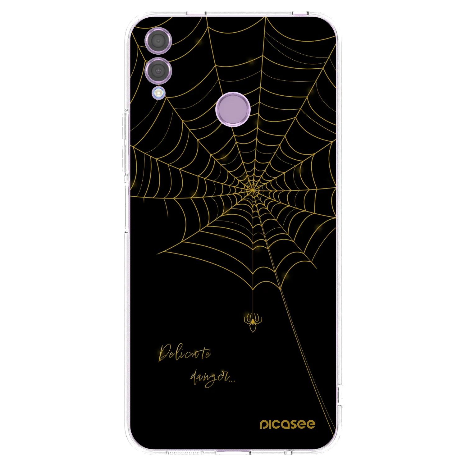 Picasee husă transparentă din silicon pentru Honor 8X - Delicate danger