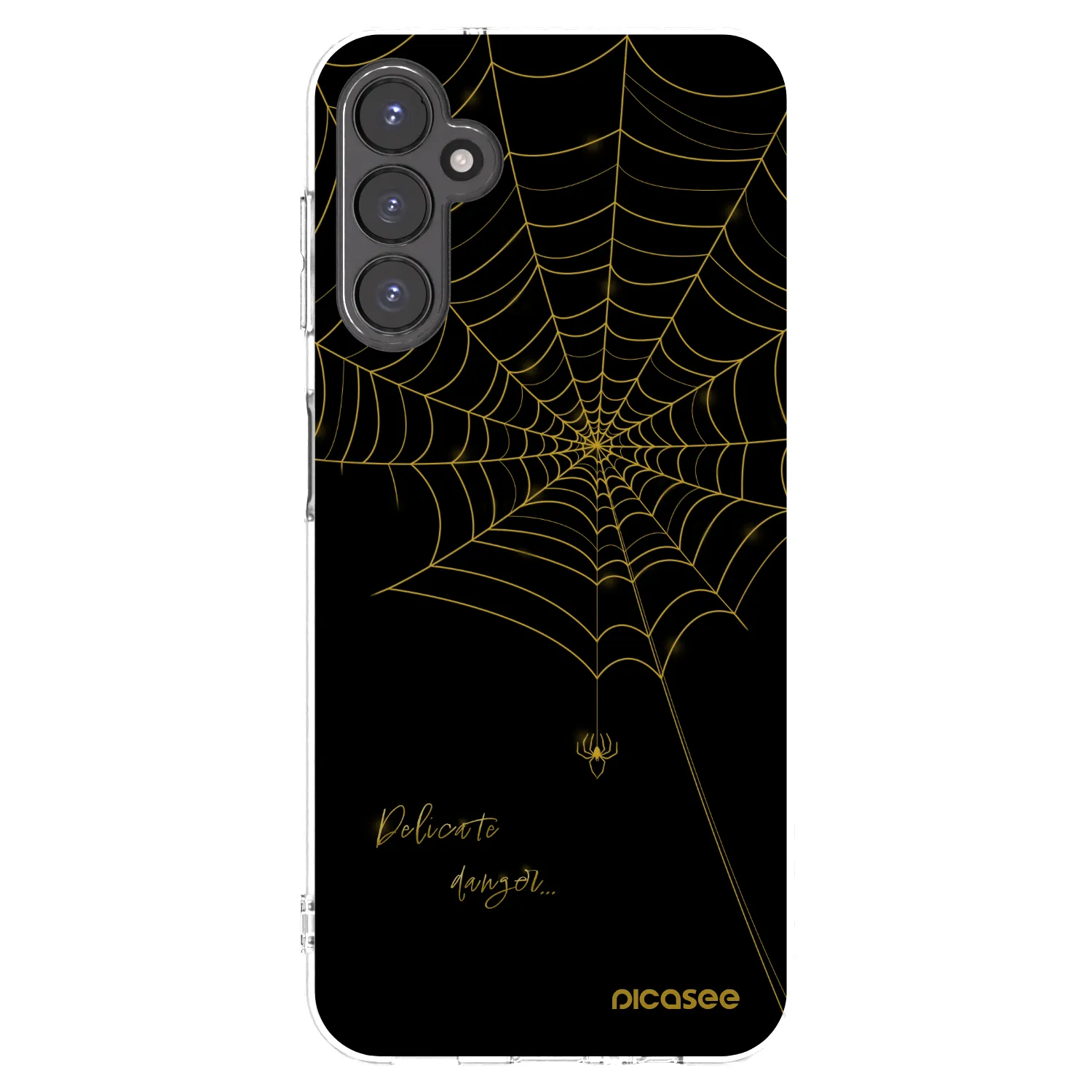 Picasee husă transparentă din silicon pentru Samsung Galaxy A14 5G A146P - Delicate danger