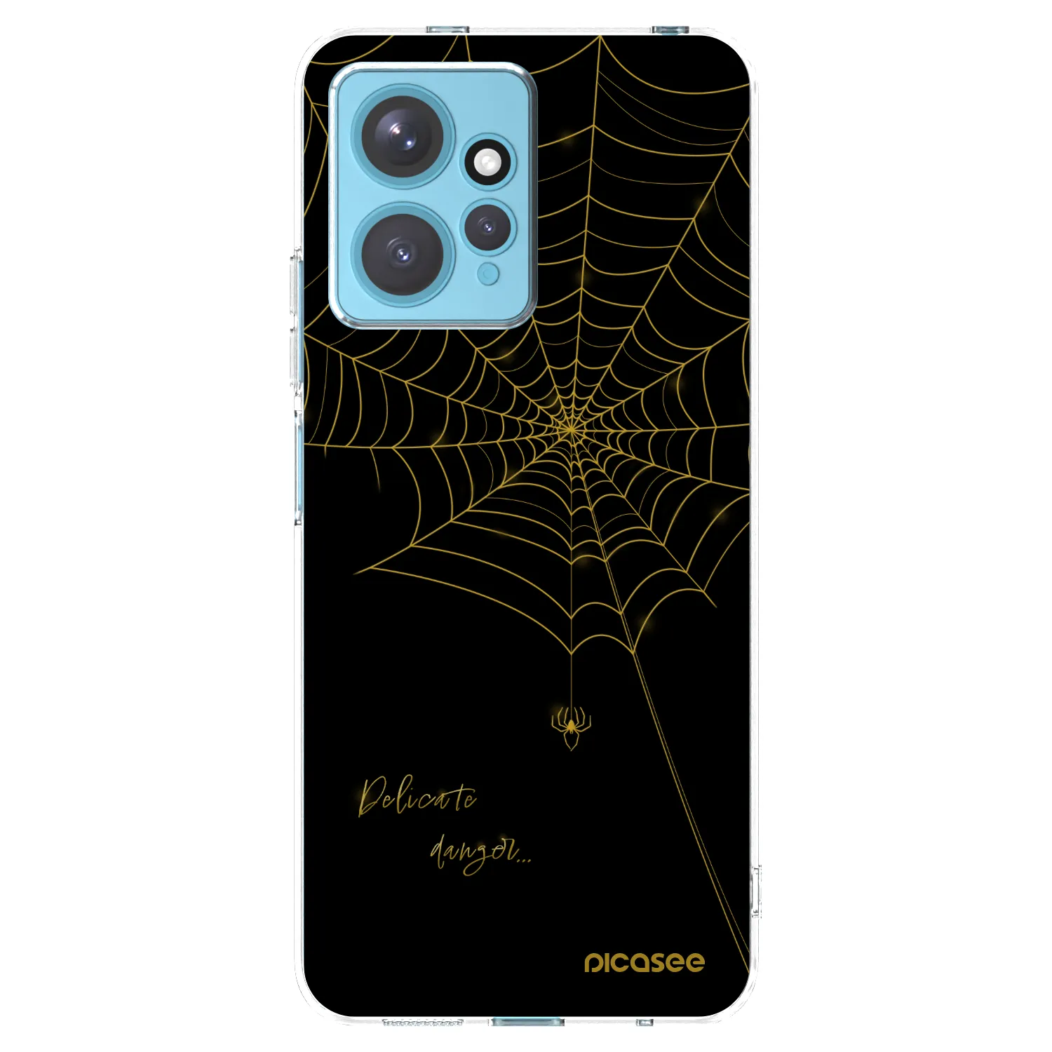 Picasee husă transparentă din silicon pentru Xiaomi Redmi Note 12 4G - Delicate danger