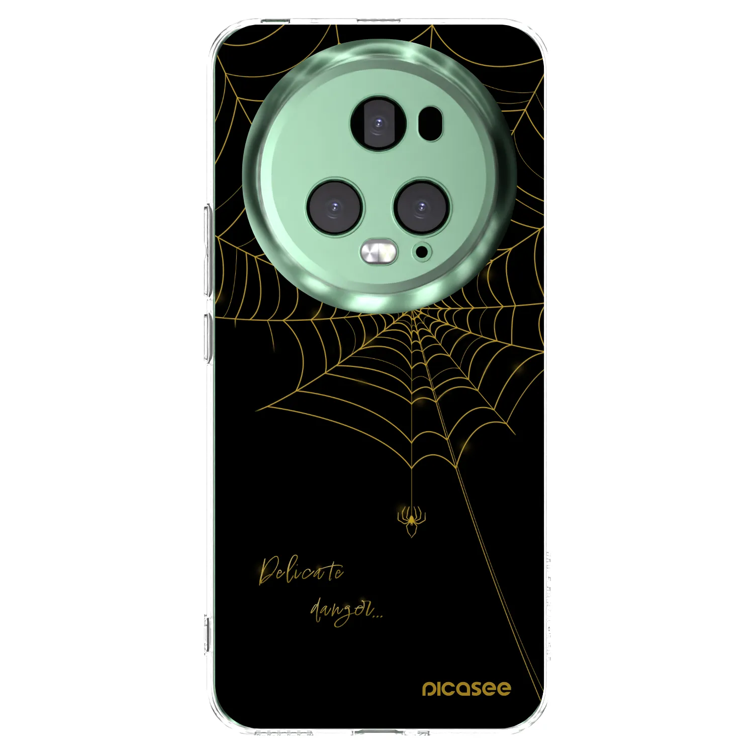 Picasee husă transparentă din silicon pentru Honor Magic5 Pro - Delicate danger