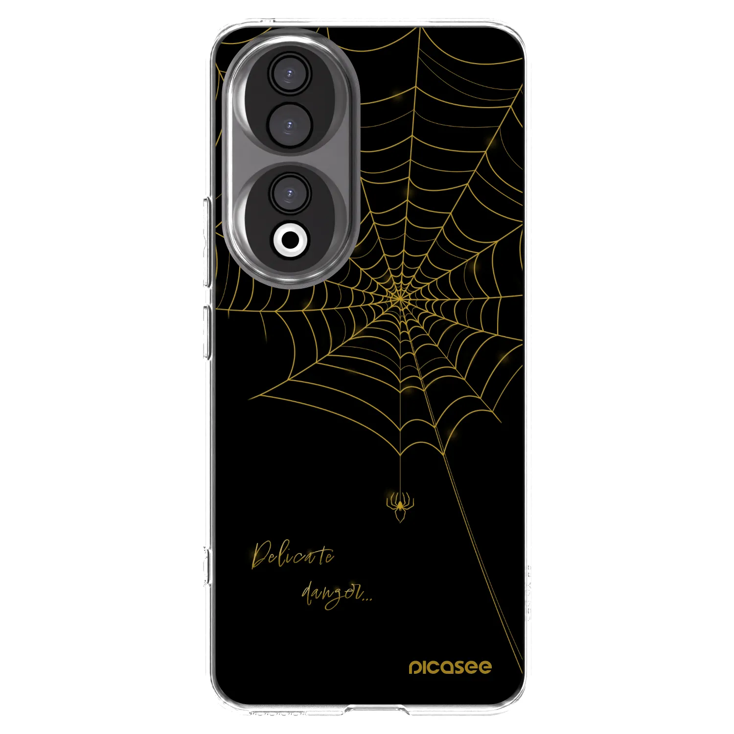 Picasee husă transparentă din silicon pentru Honor 90 5G - Delicate danger