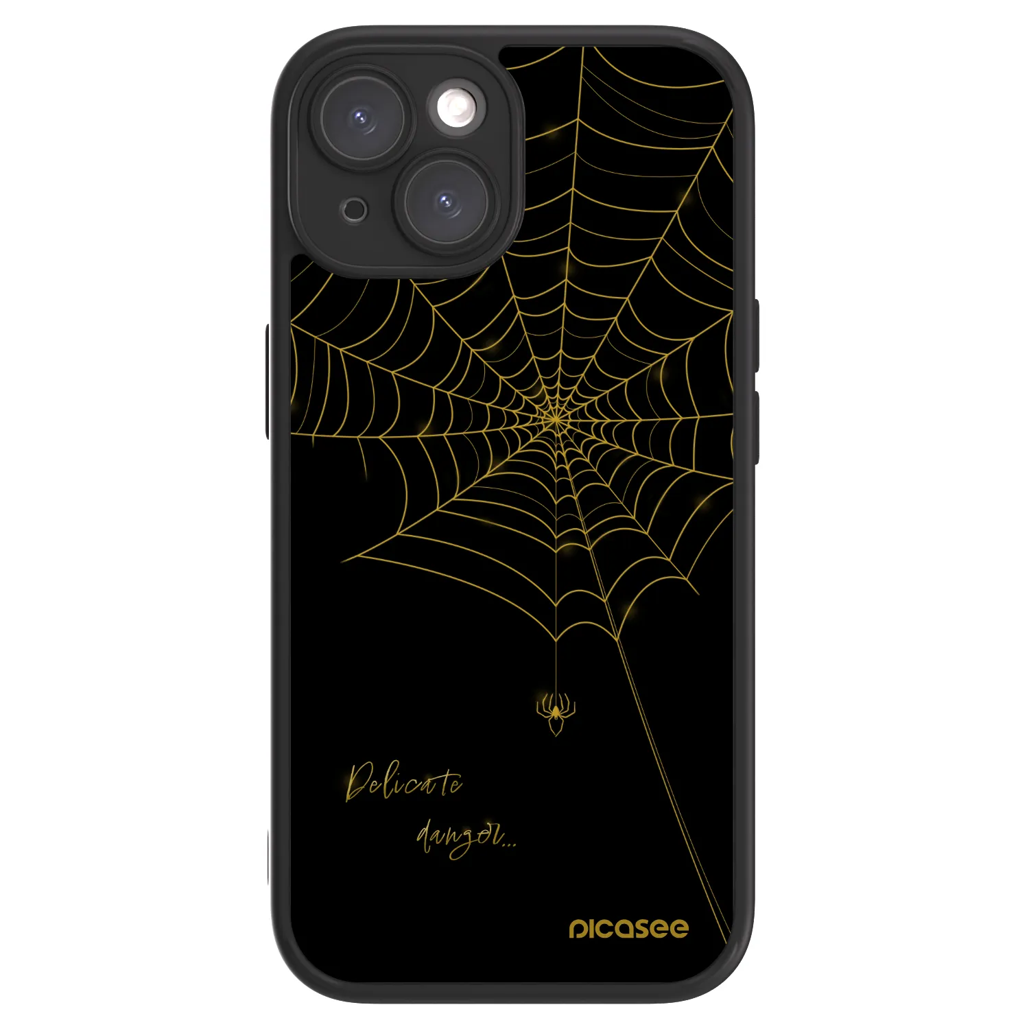 Picasee ULTIMATE CASE pentru Apple iPhone 15 - Delicate danger