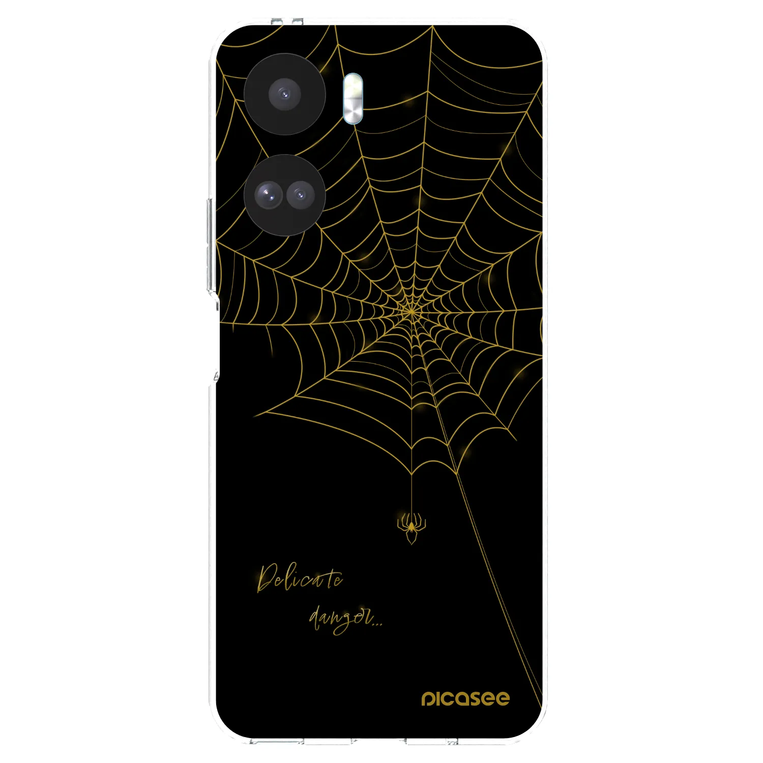 Picasee husă transparentă din silicon pentru Honor 90 Lite 5G - Delicate danger