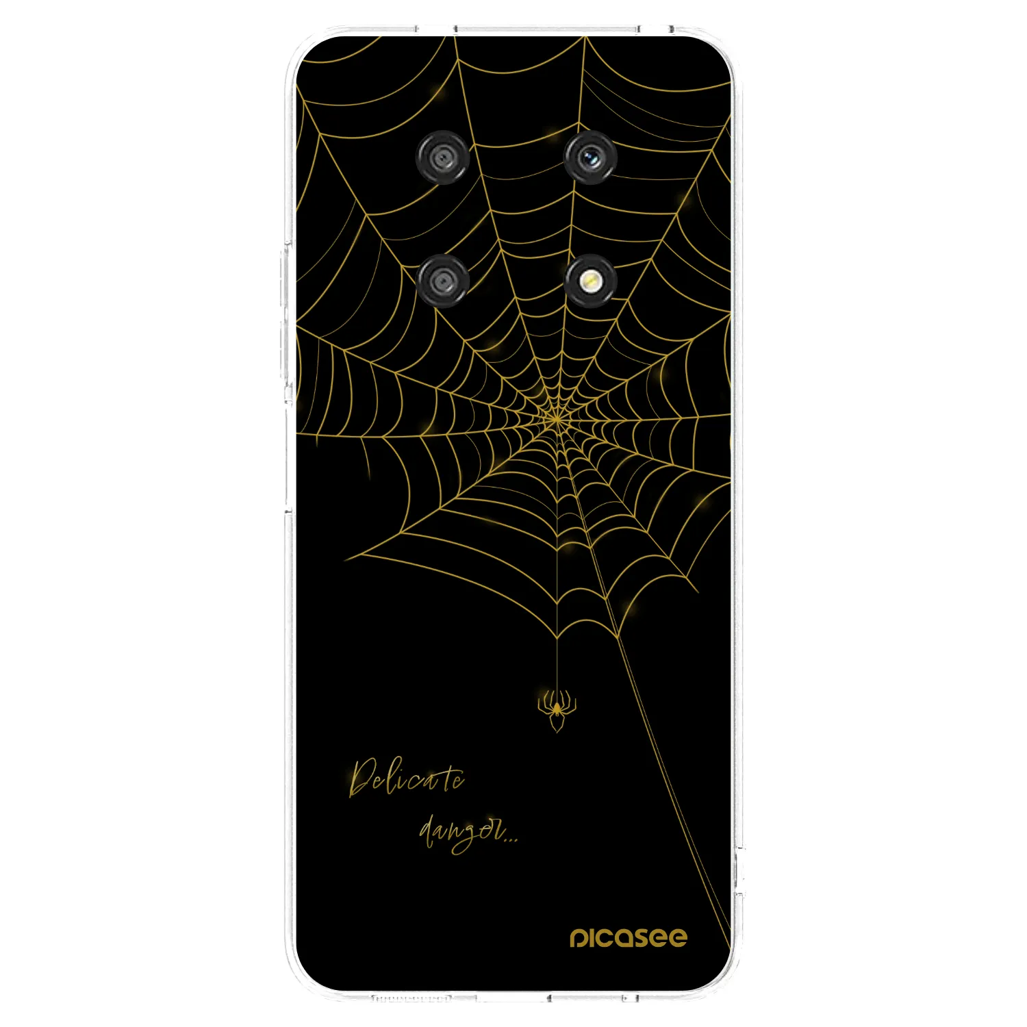Picasee husă transparentă din silicon pentru Honor Magic4 Lite 5G - Delicate danger