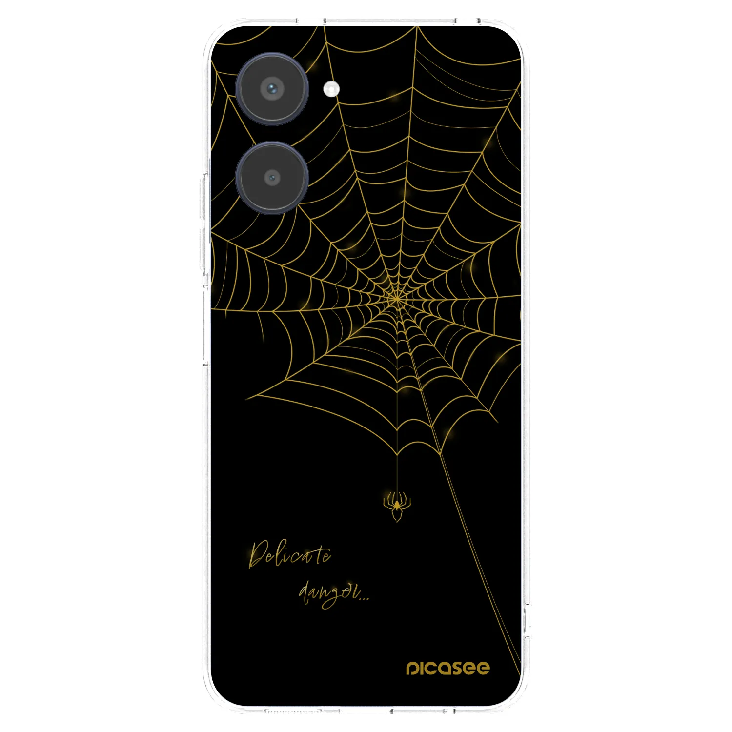 Picasee husă transparentă din silicon pentru Realme 10 4G - Delicate danger