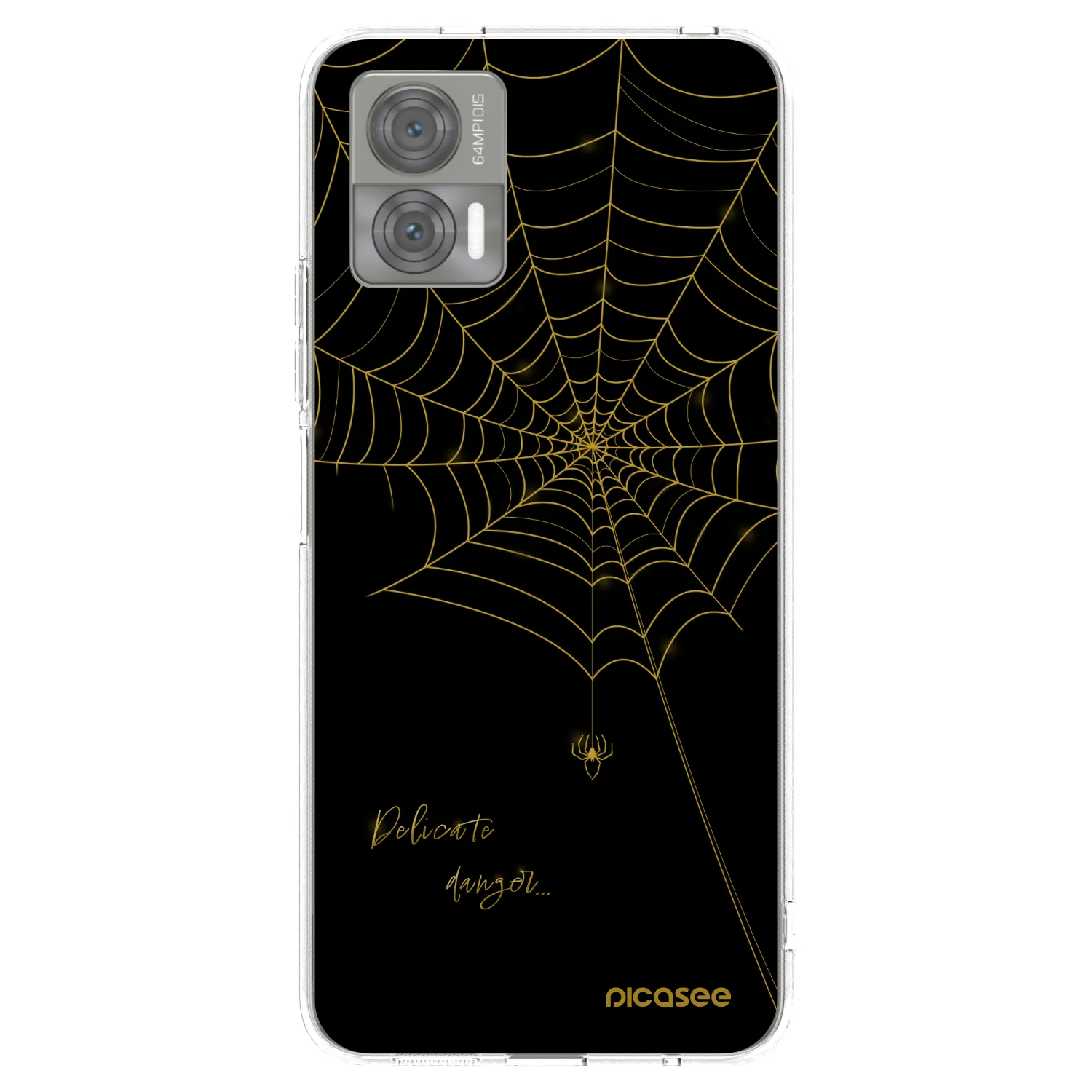Picasee husă transparentă din silicon pentru Motorola Edge 30 Neo - Delicate danger