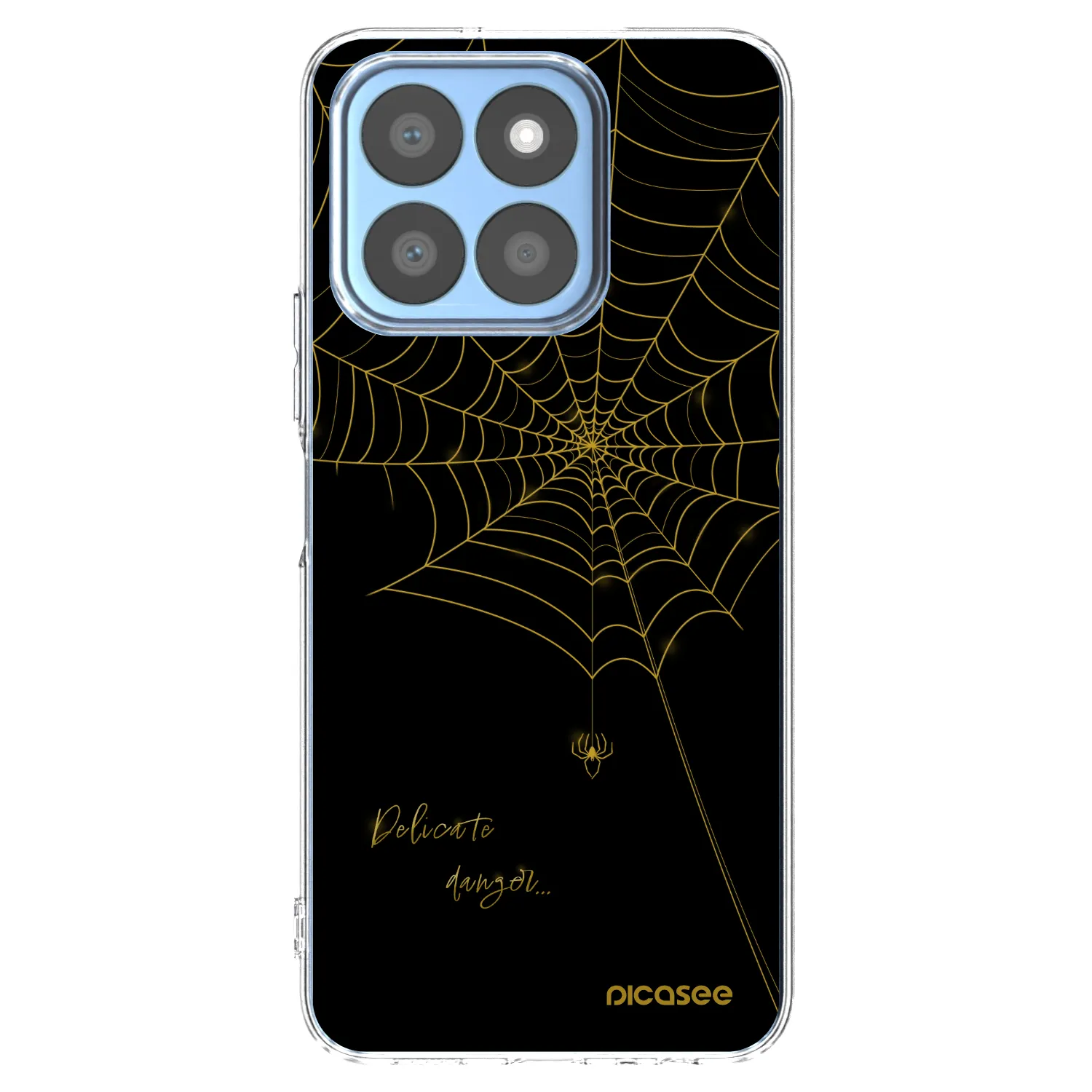 Picasee husă transparentă din silicon pentru Honor X8b - Delicate danger