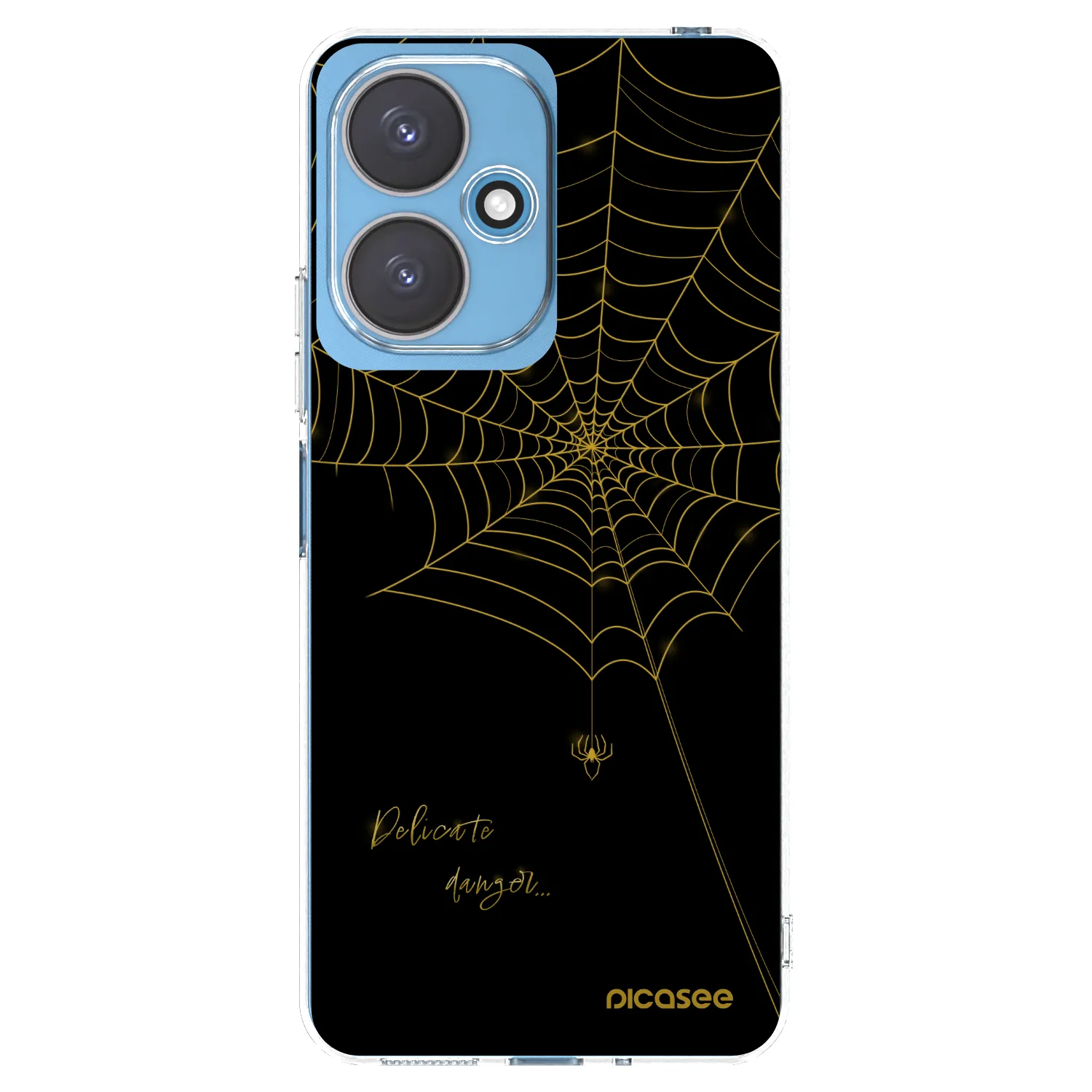 Picasee husă transparentă din silicon pentru Xiaomi Redmi 13C 5G - Delicate danger