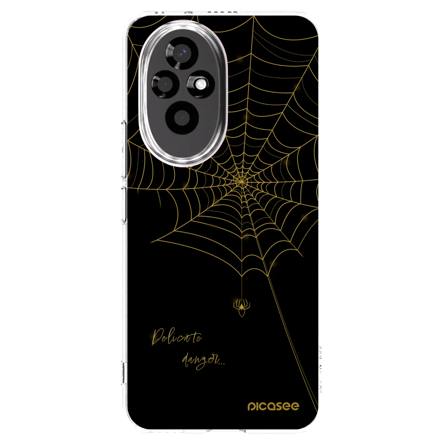 Picasee husă transparentă din silicon pentru Honor 200 Pro 5G - Delicate danger