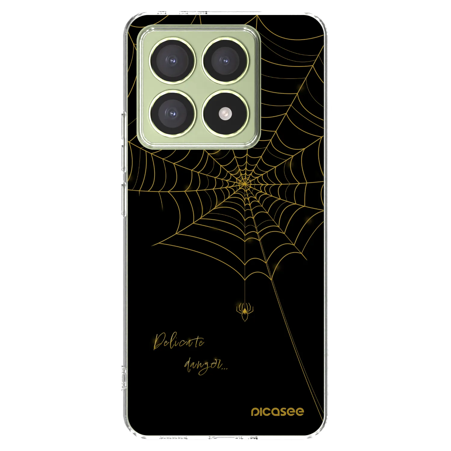 Picasee husă transparentă din silicon pentru Xiaomi 14T - Delicate danger