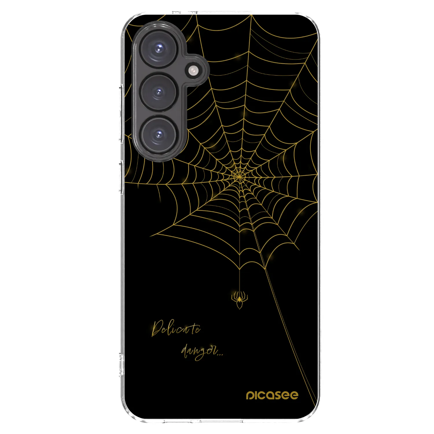 Picasee husă transparentă din silicon pentru Samsung Galaxy S24 FE S721B - Delicate danger