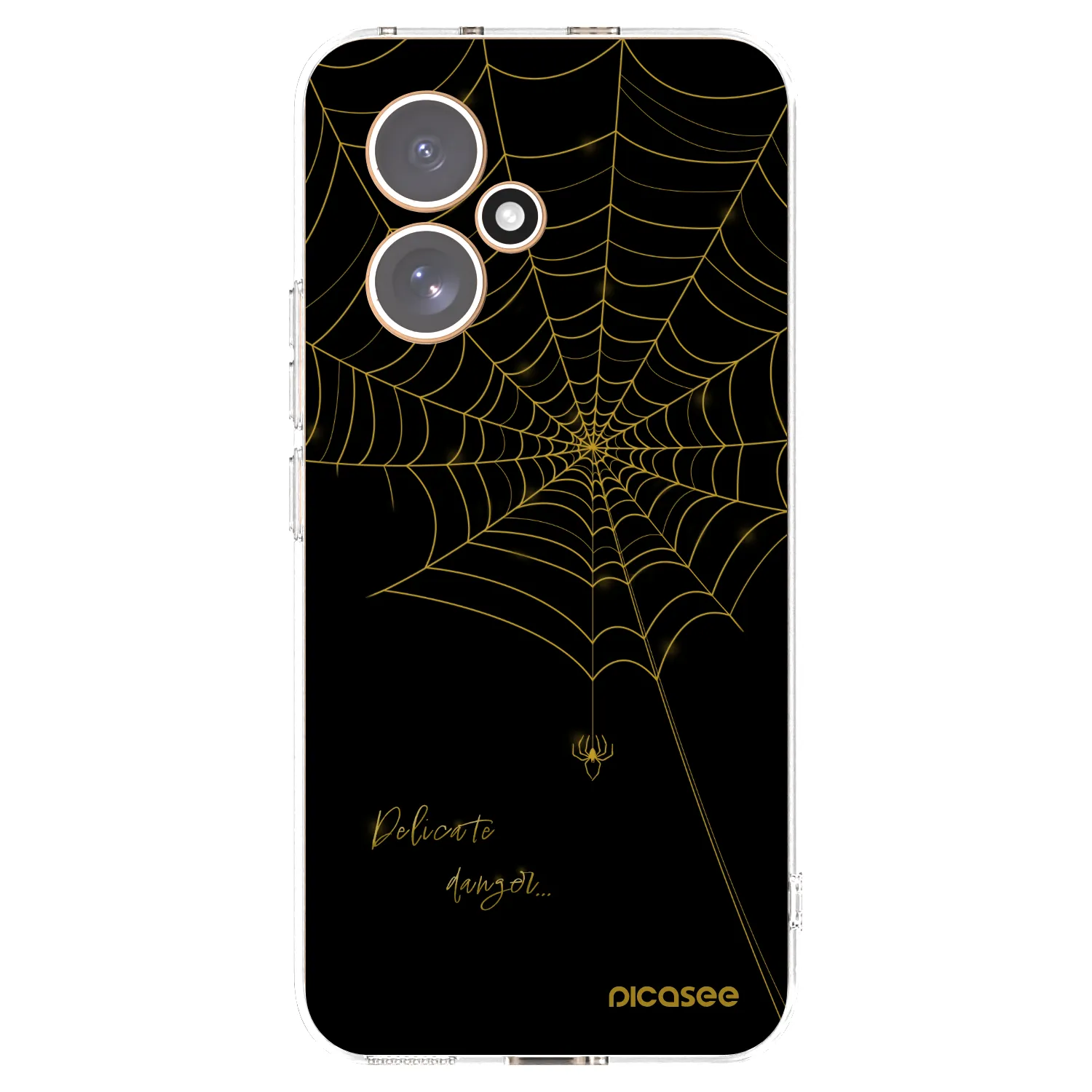 Picasee husă transparentă din silicon pentru Honor 400 5G - Delicate danger
