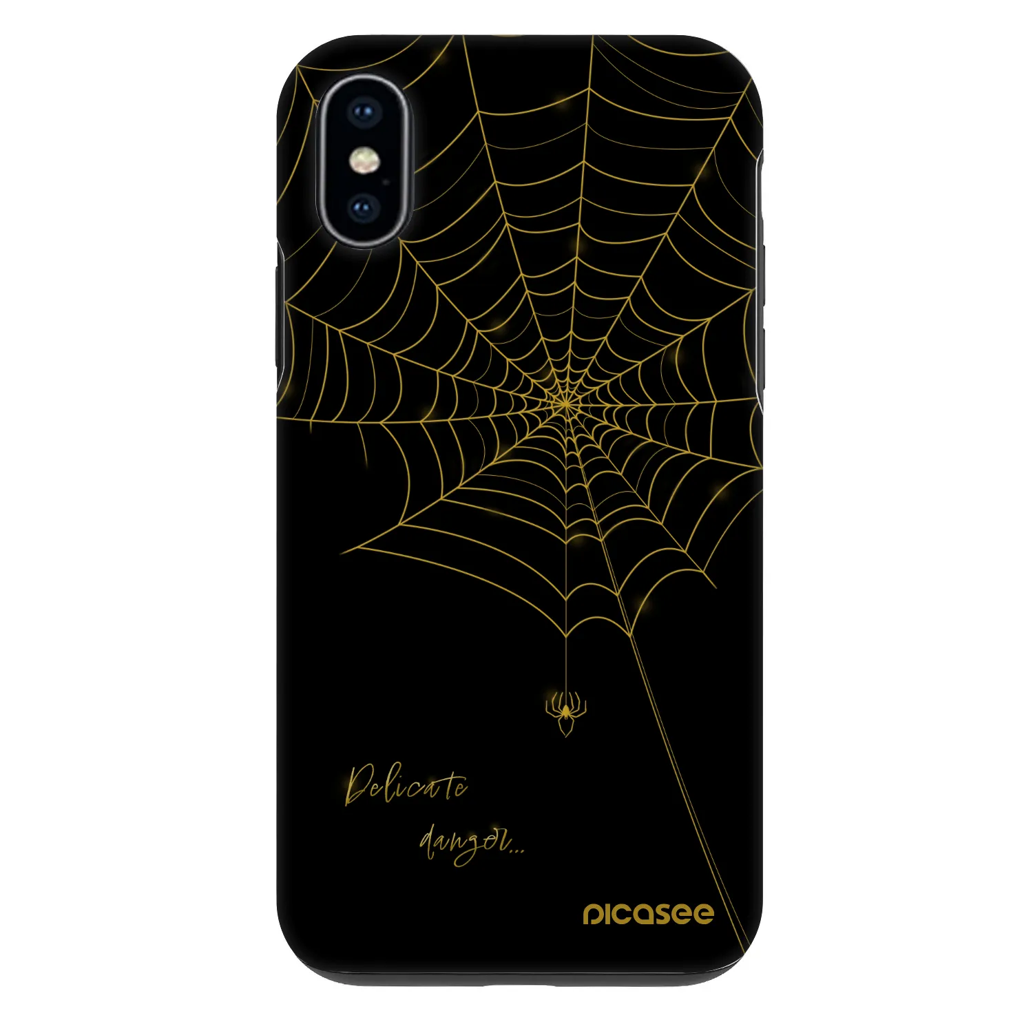 Picasee Fashion Case pentru Apple iPhone X/XS - Delicate danger