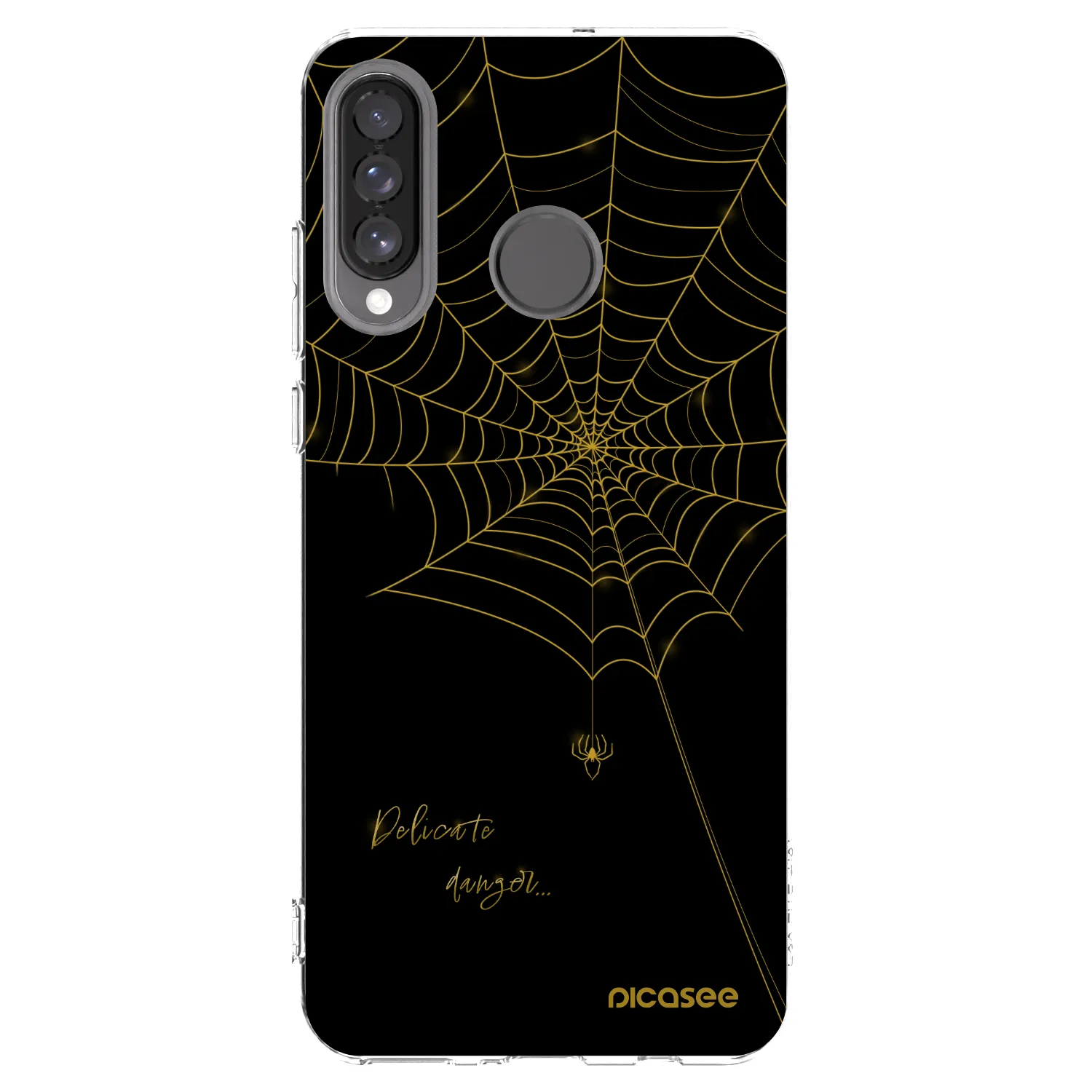 Picasee husă transparentă din silicon pentru Huawei P30 Lite - Delicate danger