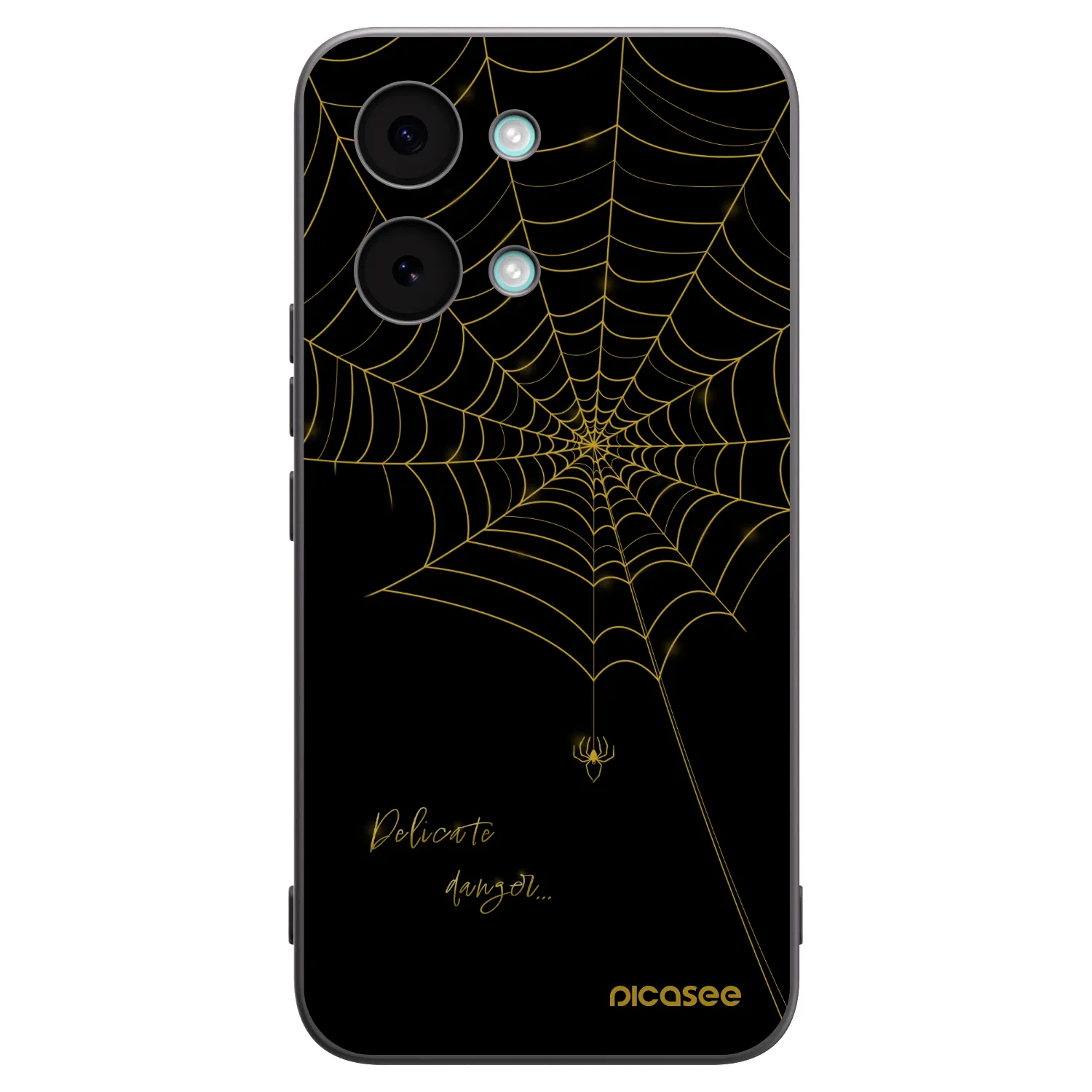 Picasee husă neagră din silicon pentru Xiaomi Poco X8 Pro Max - Delicate danger
