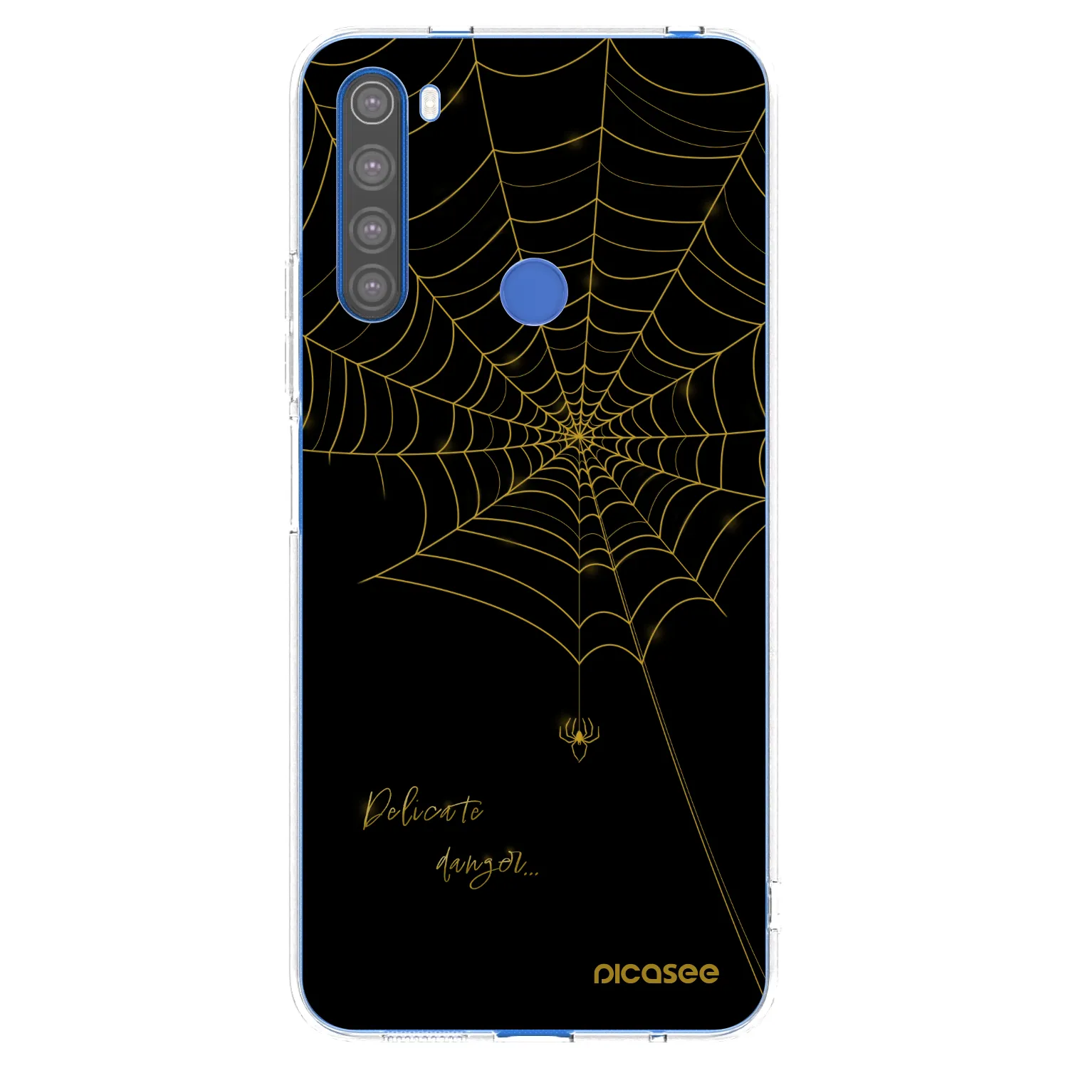 Picasee husă transparentă din silicon pentru Xiaomi Redmi Note 8T - Delicate danger