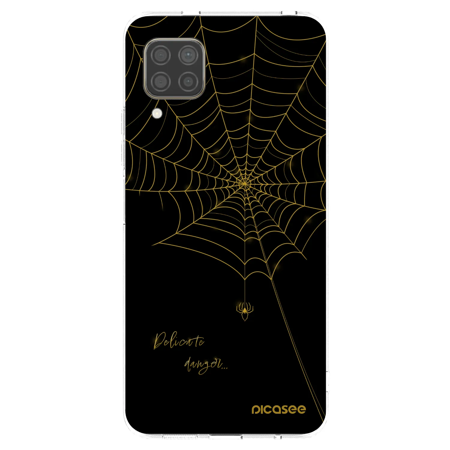 Picasee husă transparentă din silicon pentru Huawei P40 Lite - Delicate danger