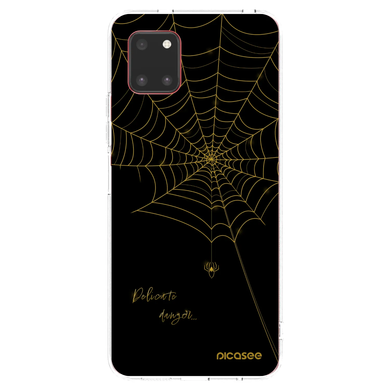 Picasee husă transparentă din silicon pentru Samsung Galaxy Note 10 Lite N770F - Delicate danger