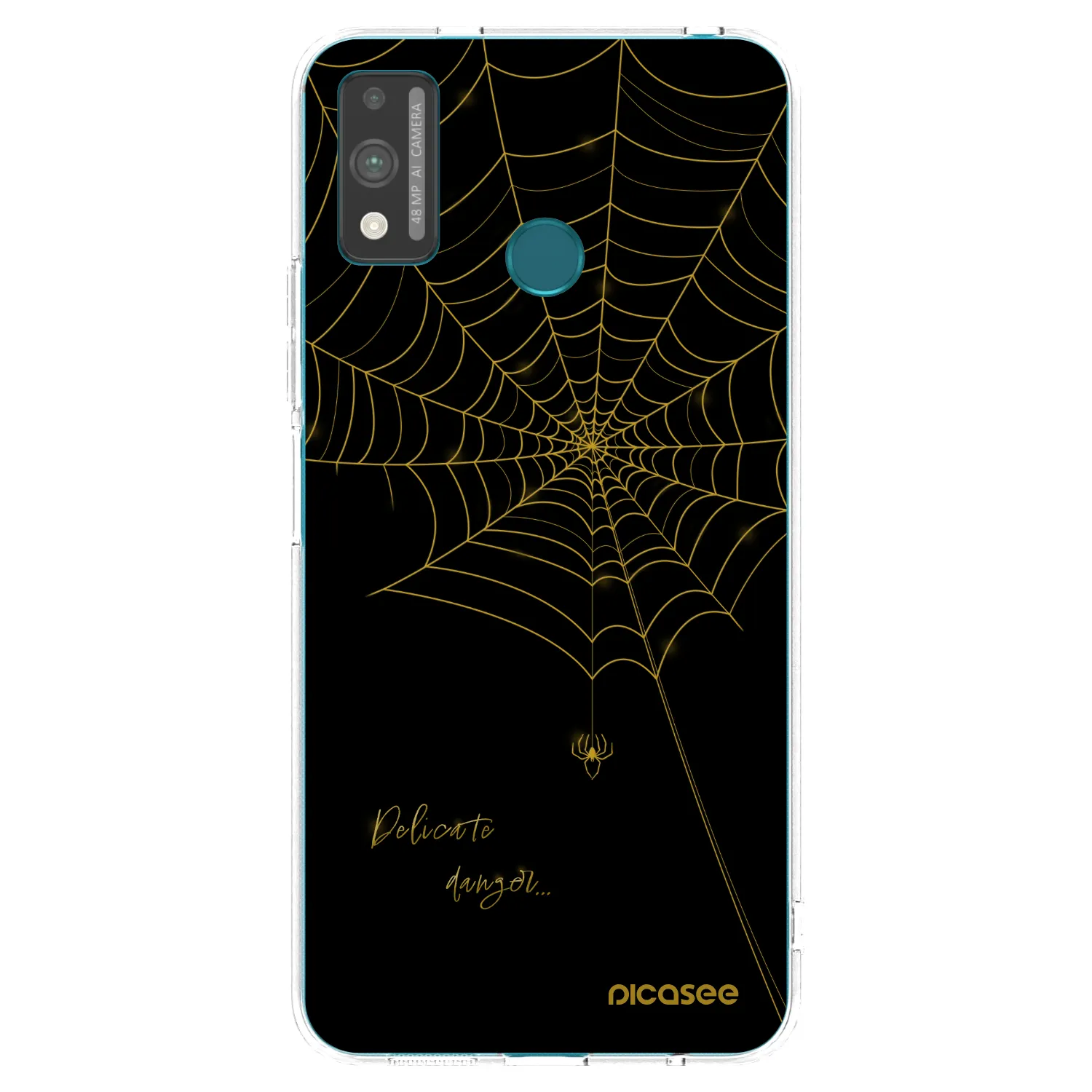 Picasee husă transparentă din silicon pentru Honor 9X Lite - Delicate danger