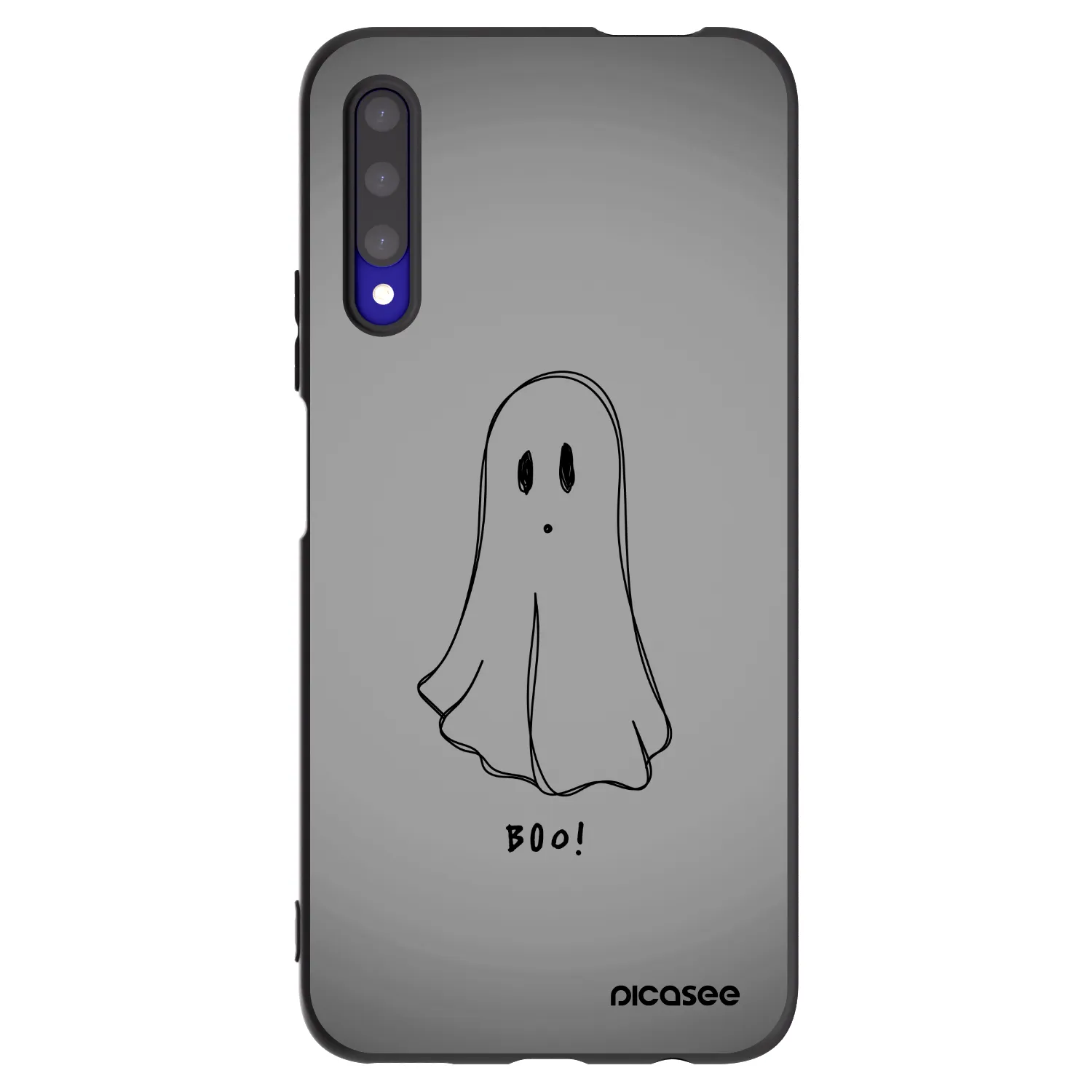 Picasee husă neagră din silicon pentru Honor 9X Pro - Ghost
