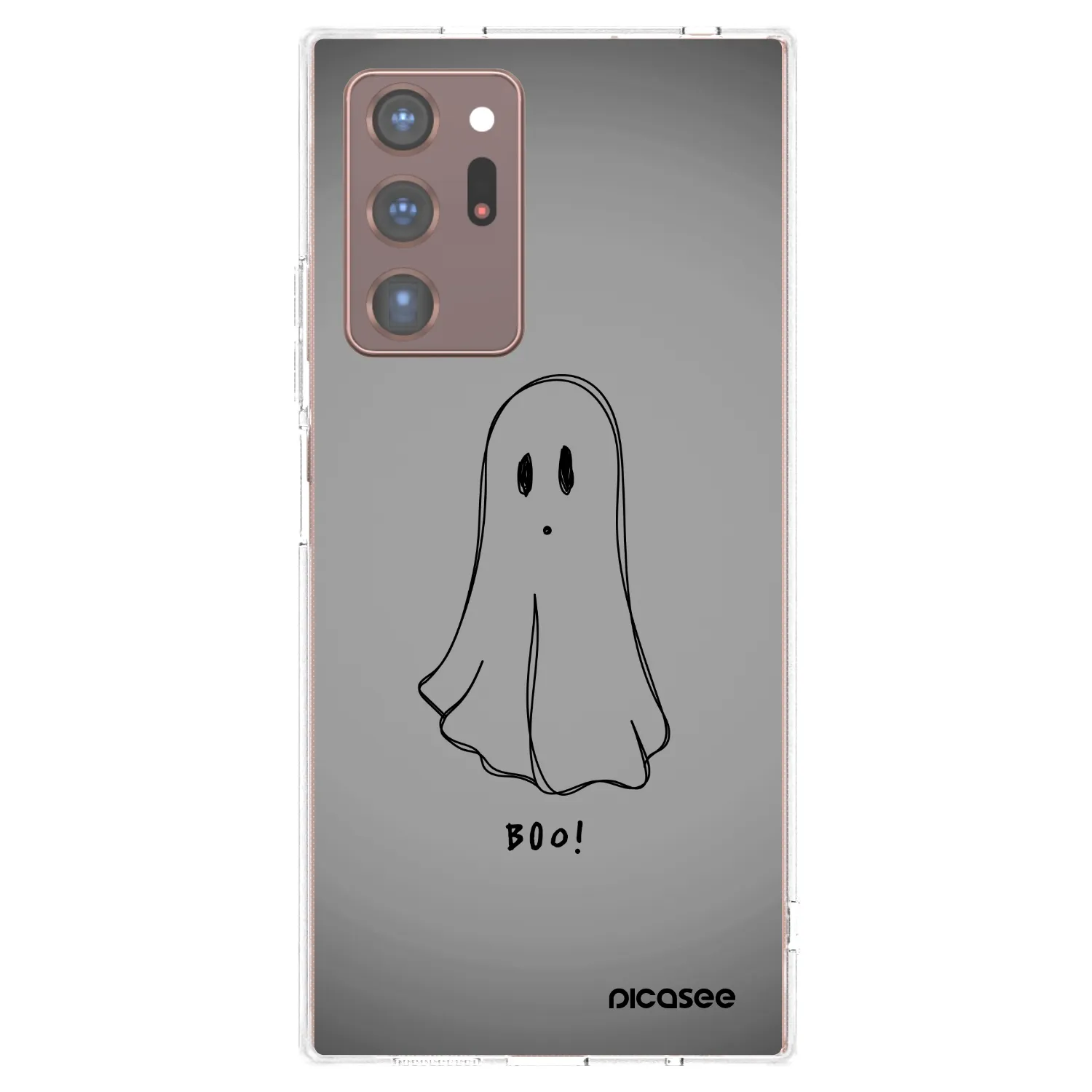Picasee husă transparentă din silicon pentru Samsung Galaxy Note 20 Ultra - Ghost