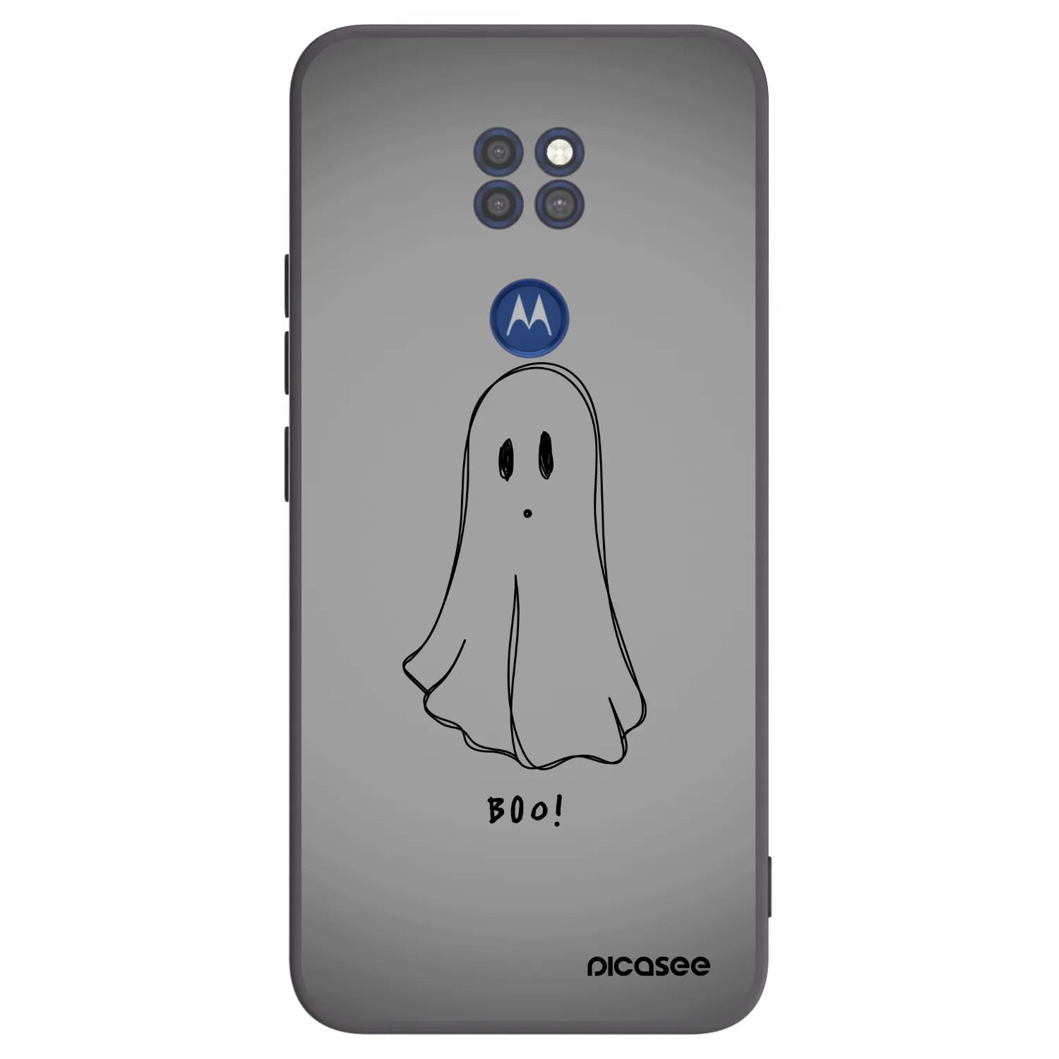 Picasee husă neagră din silicon pentru Motorola Moto G9 Play - Ghost